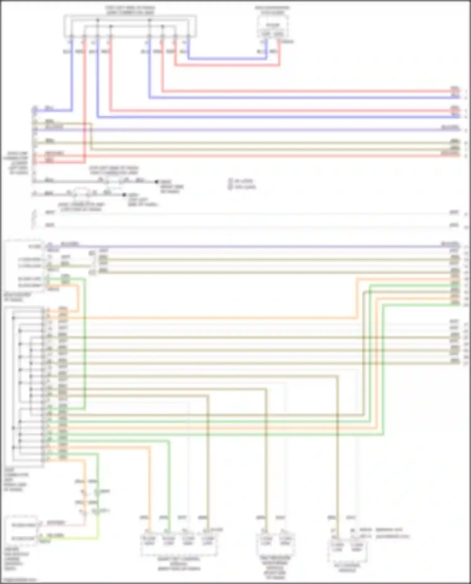 Wiring diagram driver ims module for Kia Cerato III facelift (2016-2021) (1 of 6)