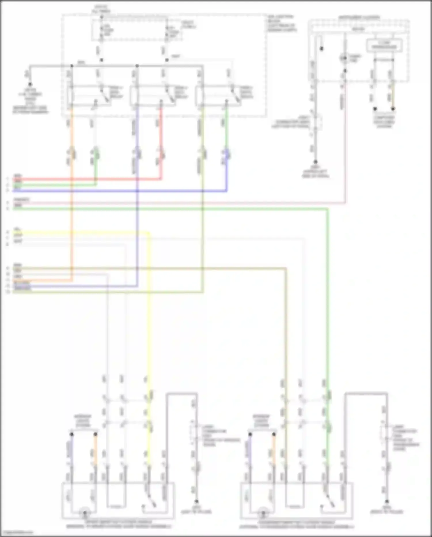 Wiring diagram c-can for Kia Cerato IV facelift (2021-2024) (8 of 13)