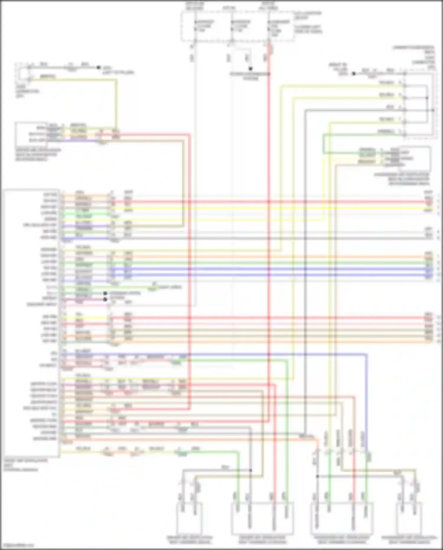 Wiring diagram drv blr mtr vsp for Kia Cerato IV facelift (2021-2024) (1 of 1)
