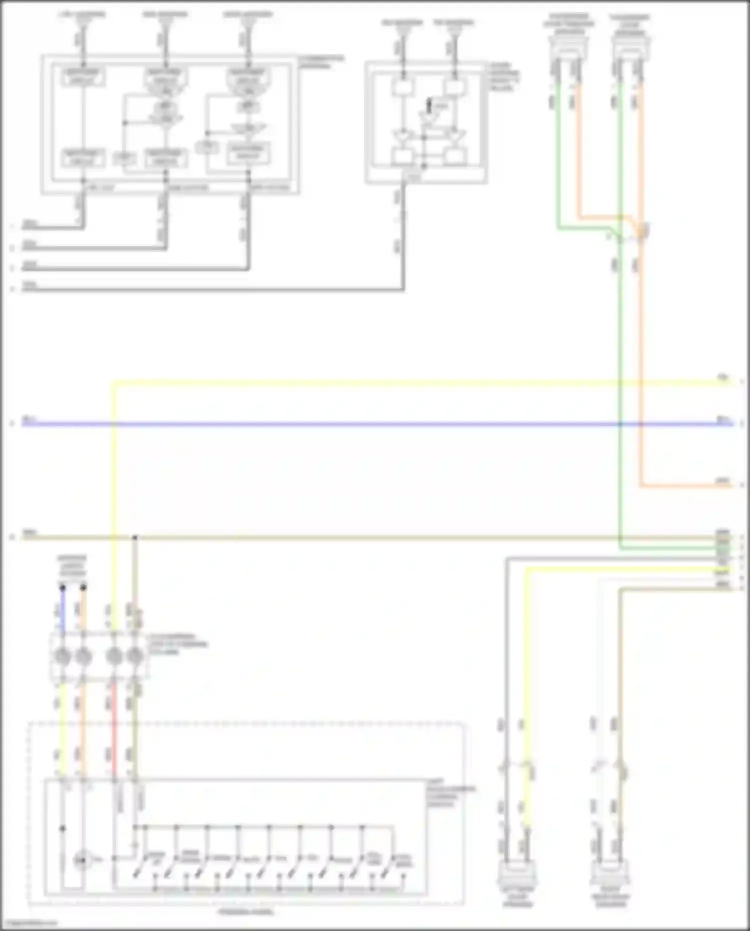 Wiring diagram wht for Kia Cerato IV facelift (2021-2024) (65 of 145)