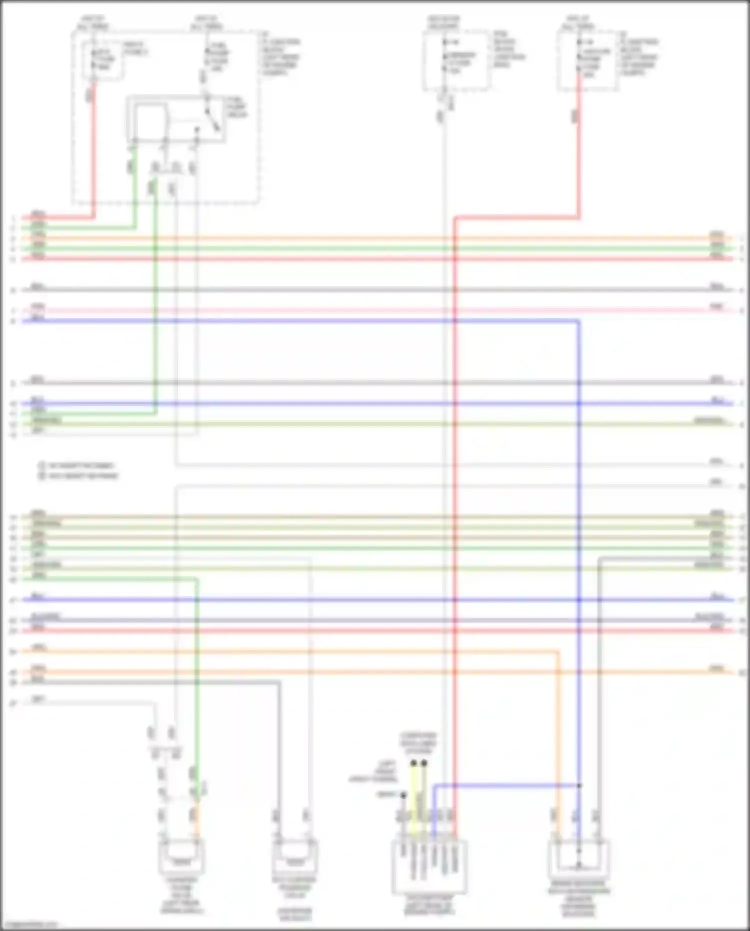 Cerato Kia IV (2018-2022): Wiring diagram engine performance 1.6l turbo (5 of 6)