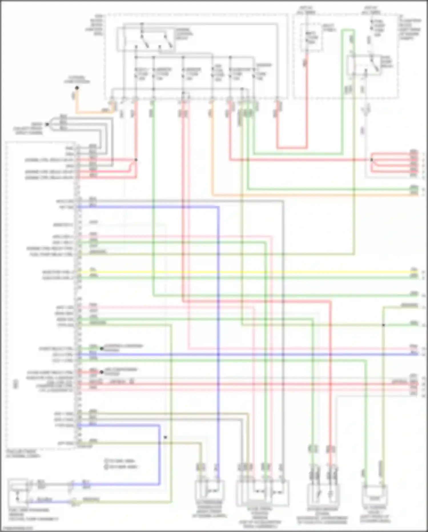 Cerato Kia IV (2018-2022): Wiring diagram engine performance 2.0l (1 of 7)