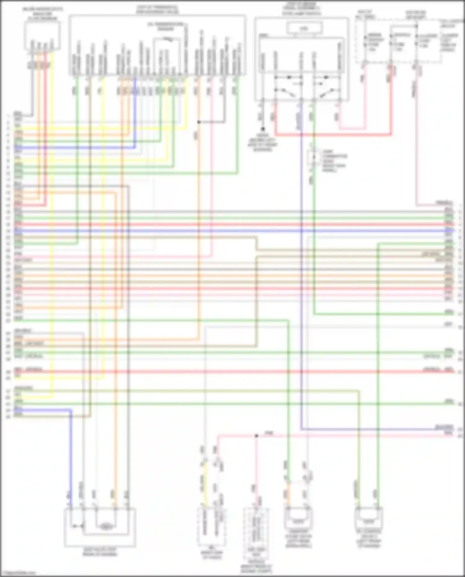 Cerato Kia IV (2018-2022): Wiring diagram engine performance 2.0l (6 of 7)