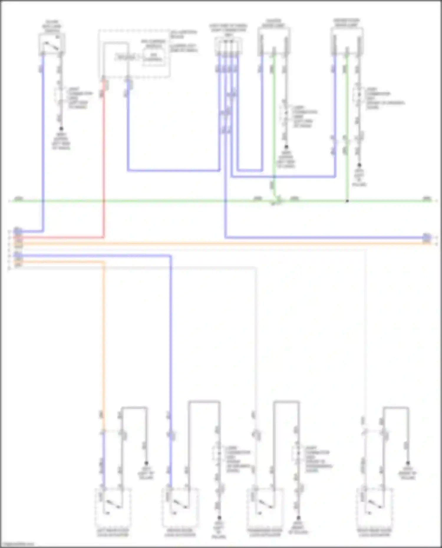 Cerato Kia IV (2018-2022): Courtesy lamps circuit (2 of 3)