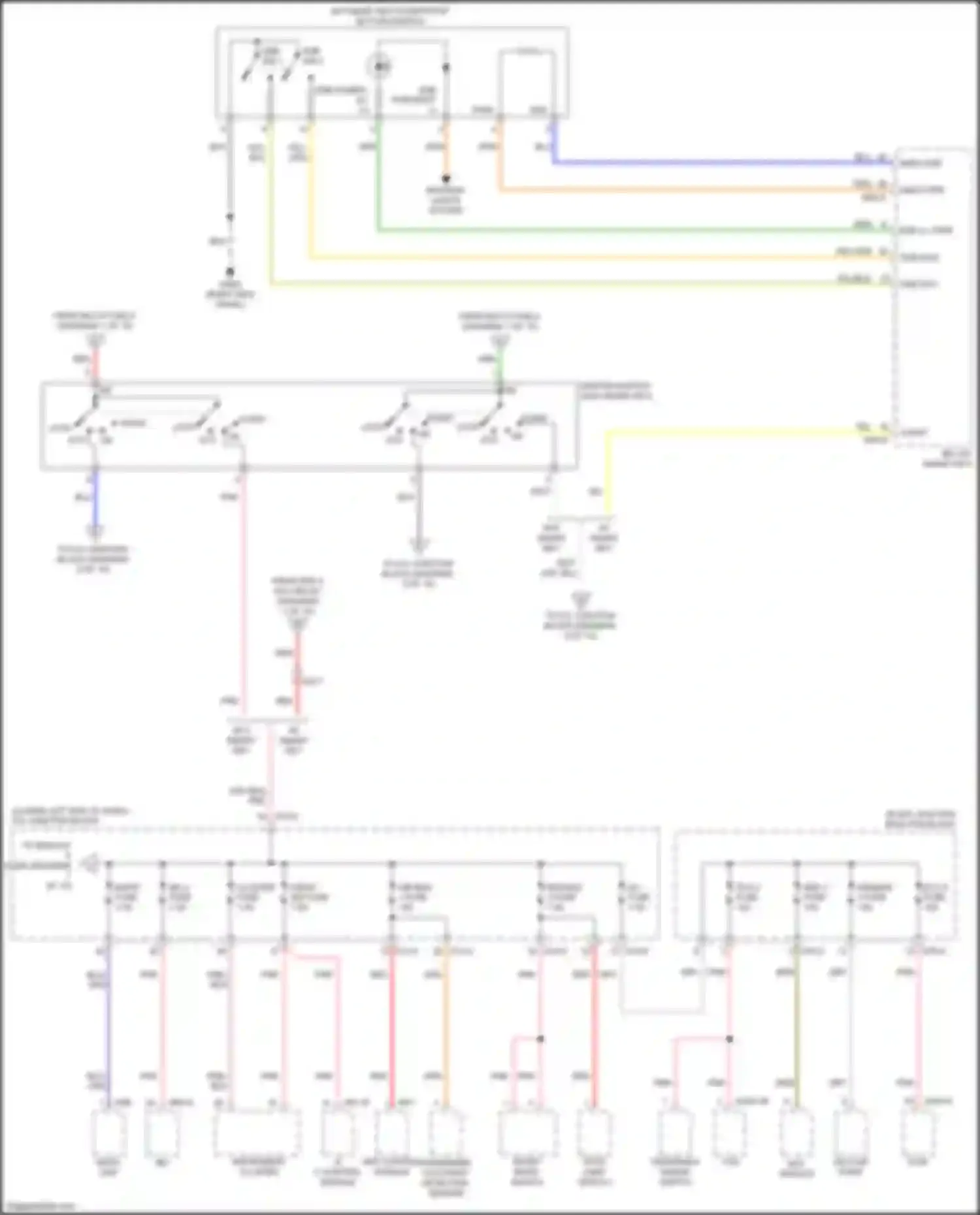 Wiring diagram abs 3 fuse for Kia Cerato IV (2018-2022) (1 of 3)