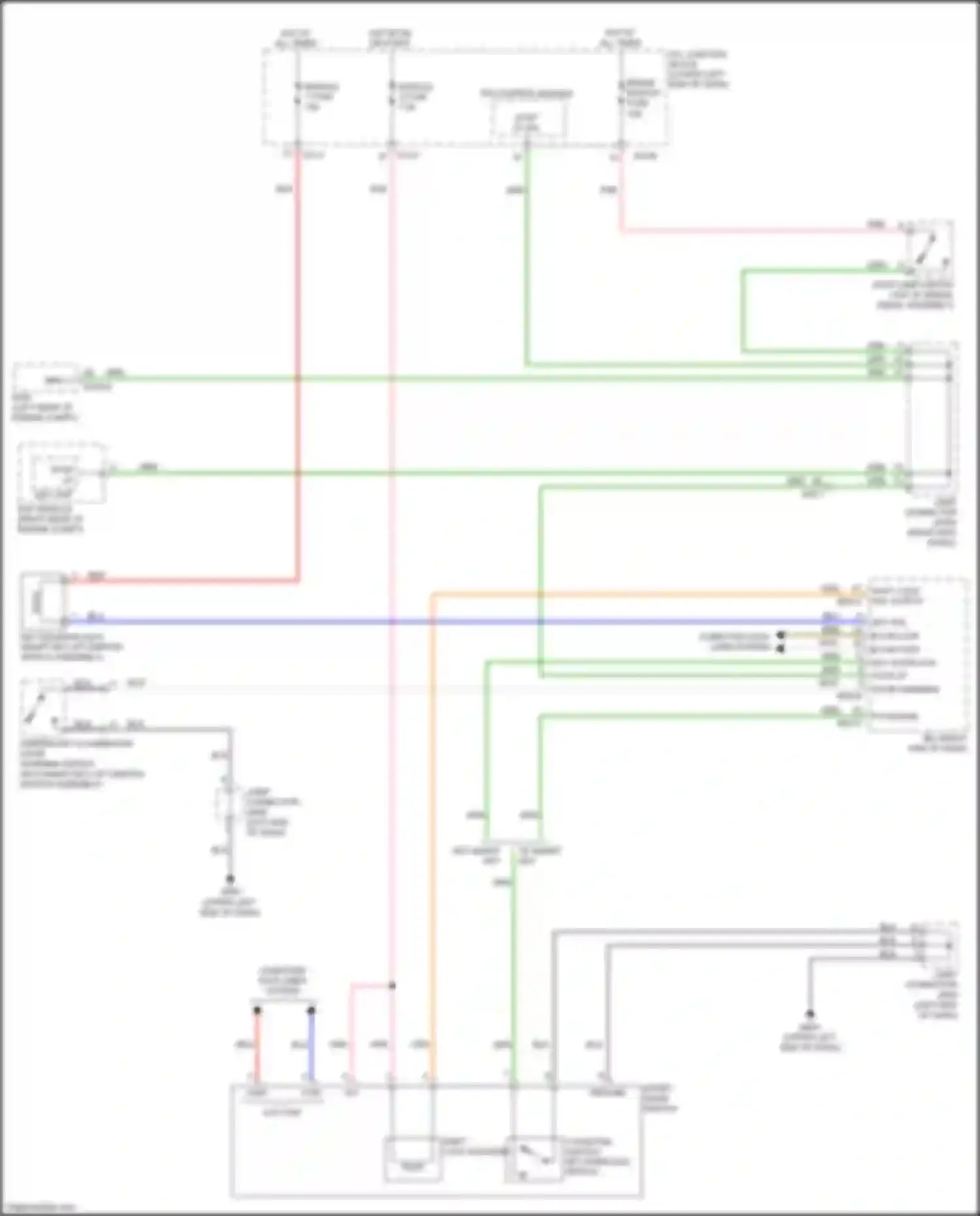 Wiring diagram blk for Kia Cerato IV (2018-2022) (111 of 147)