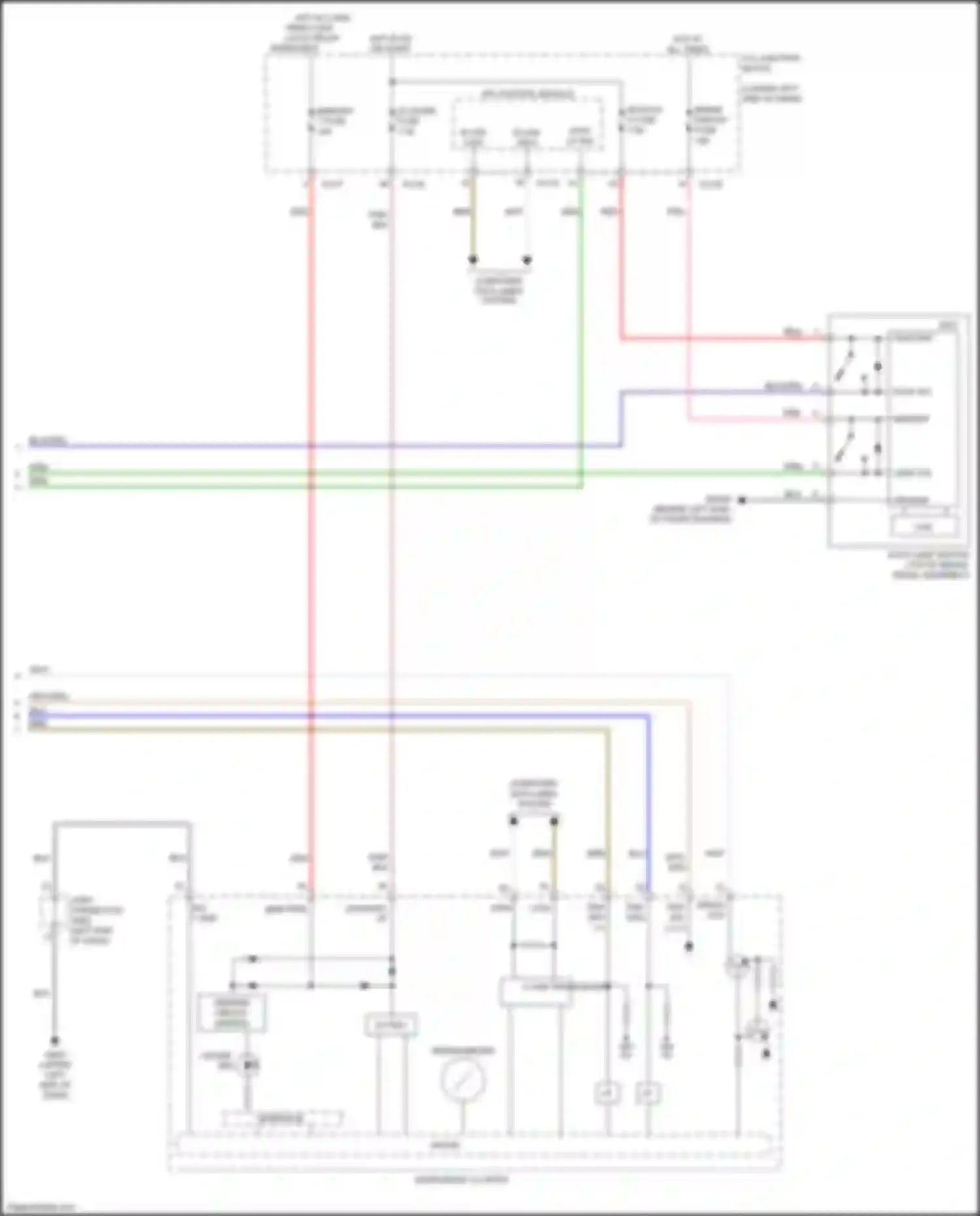 Wiring diagram i/f i/f for Kia Cerato IV (2018-2022) (2 of 2)