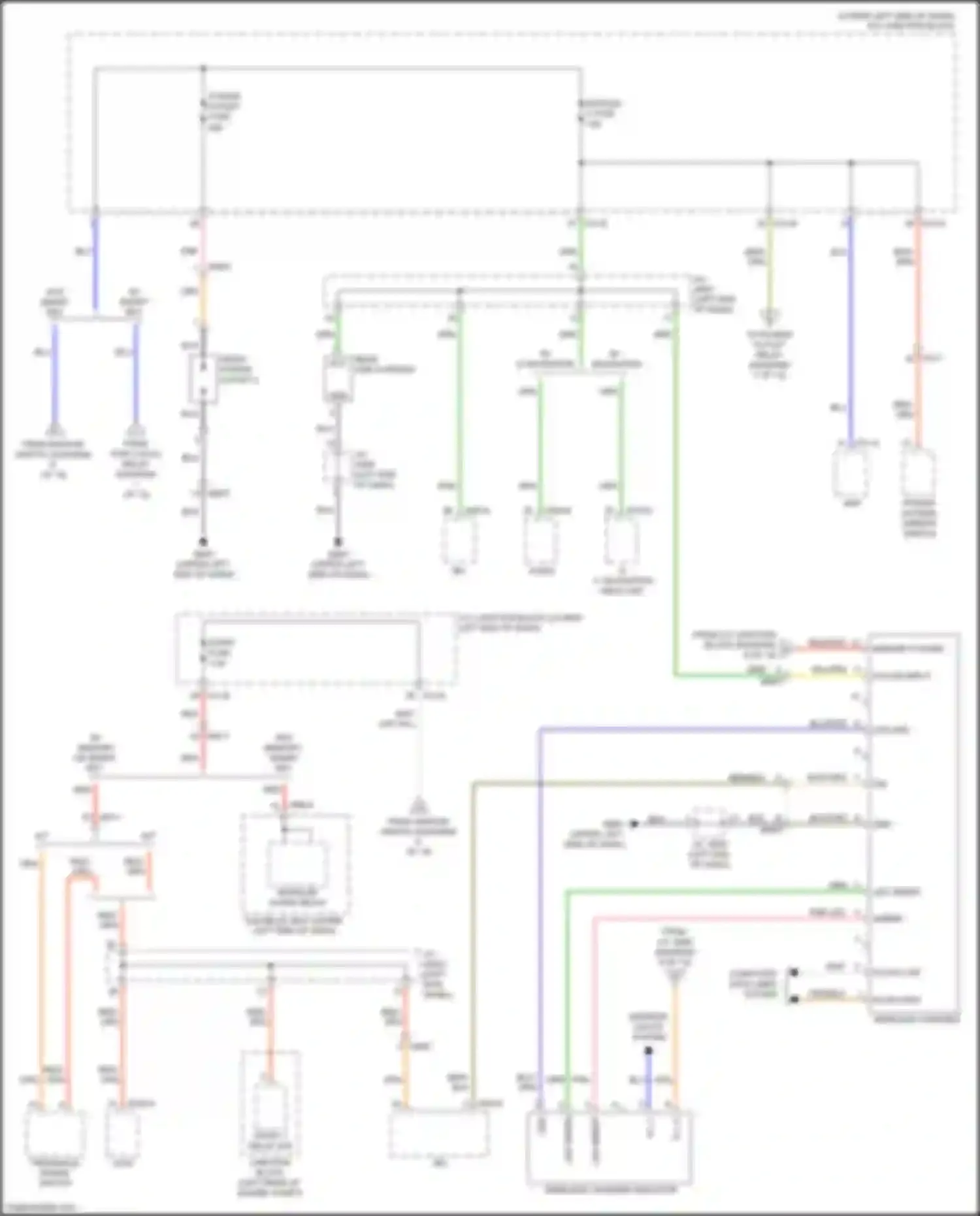 Wiring diagram module 2 fuse for Kia Cerato IV (2018-2022) (11 of 12)