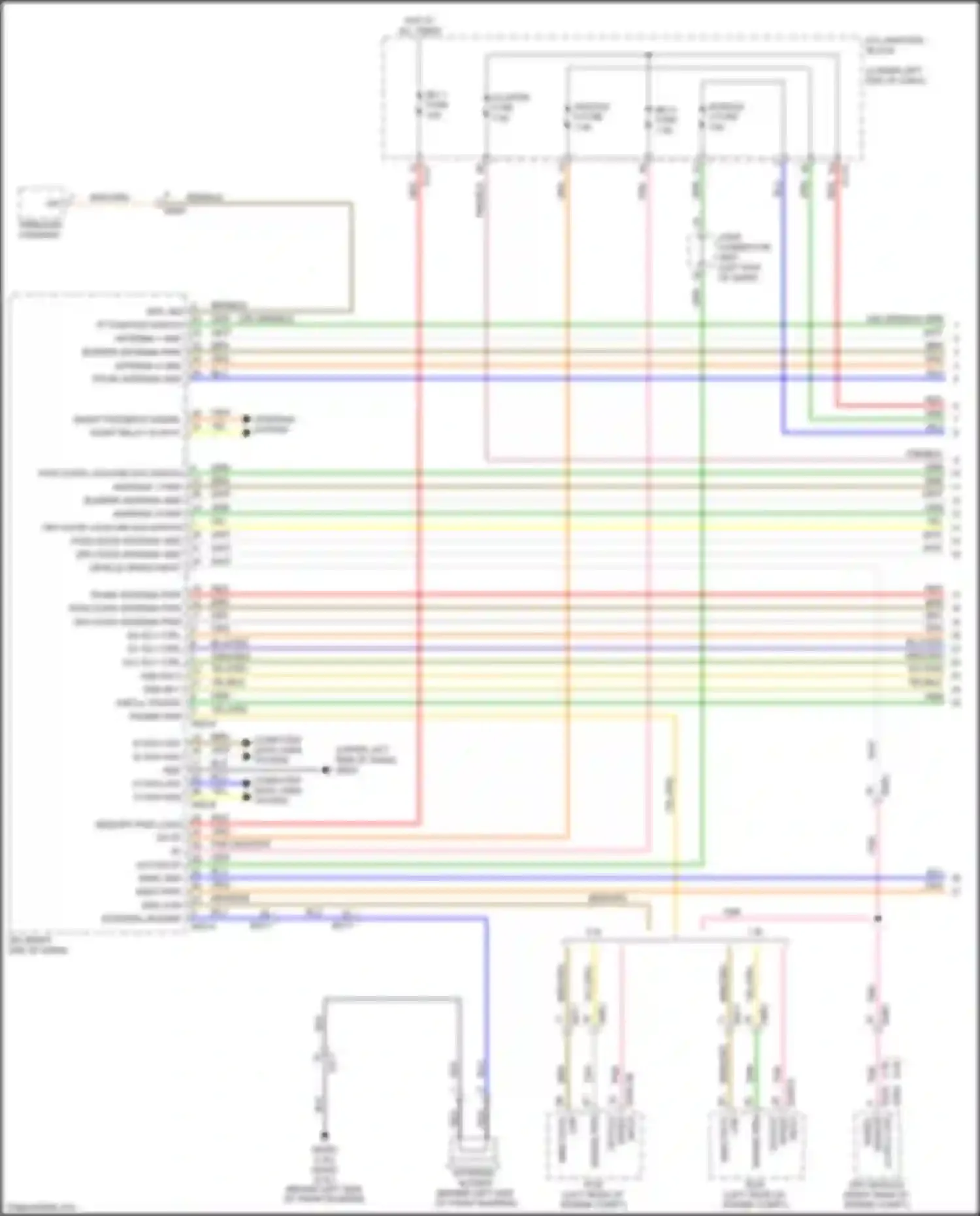 Wiring diagram on i/p pnk on/start i/p for Kia Cerato IV (2018-2022) (1 of 1)