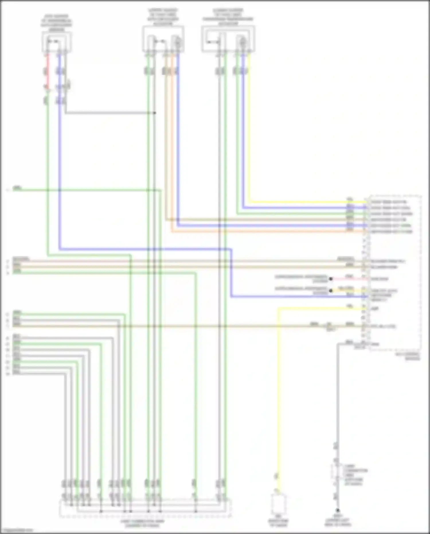 Wiring diagram ptc rly ctrl for Kia Cerato IV (2018-2022) (1 of 4)
