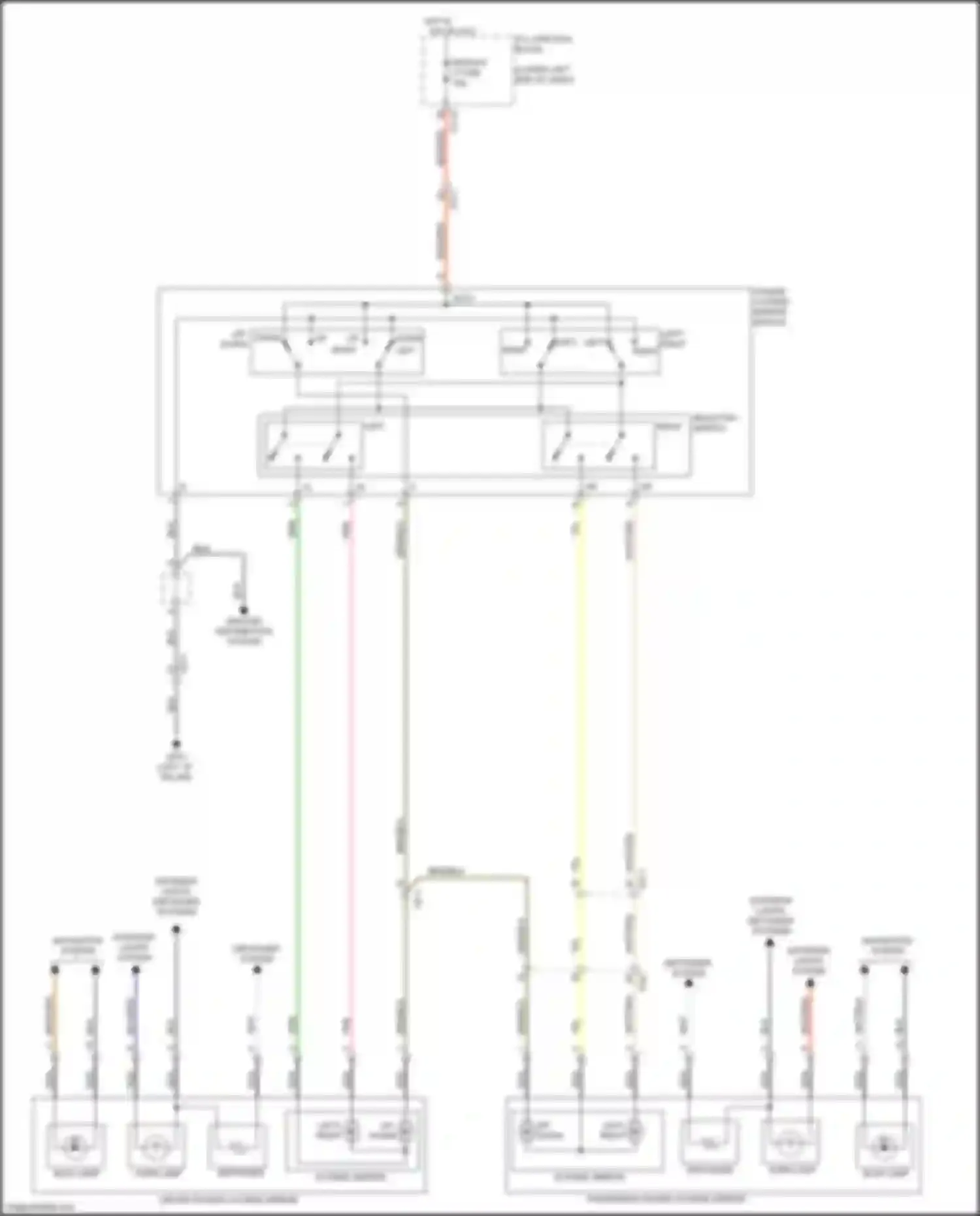 Wiring diagram red/org for Kia Cerato IV (2018-2022) (8 of 11)