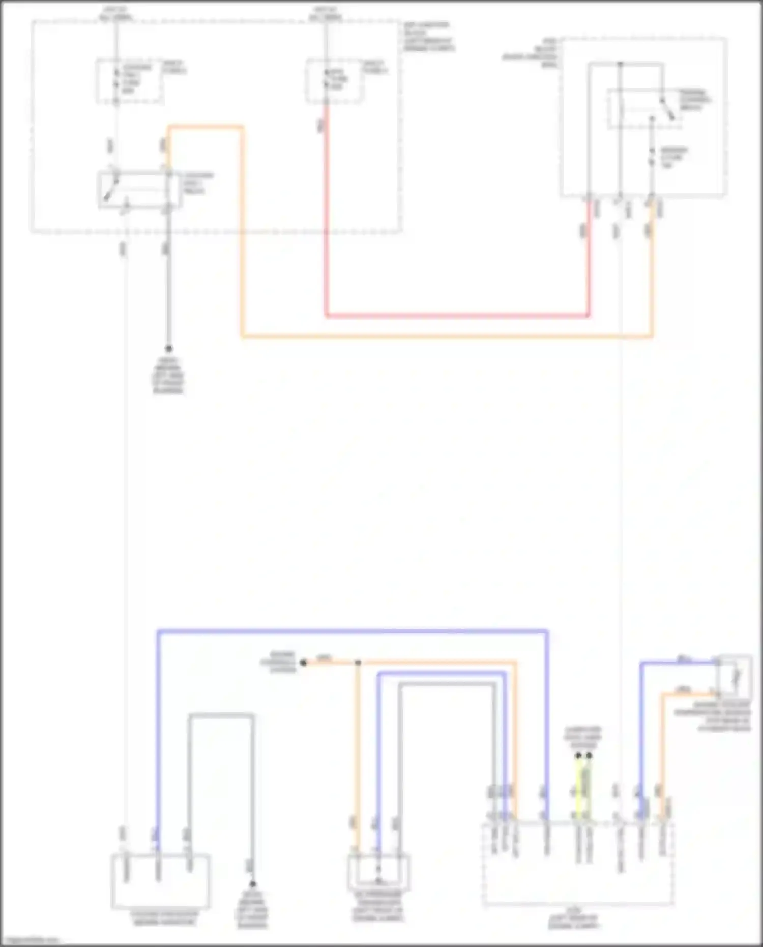 Wiring diagram sensor 2 fuse for Kia Cerato IV (2018-2022) (3 of 10)