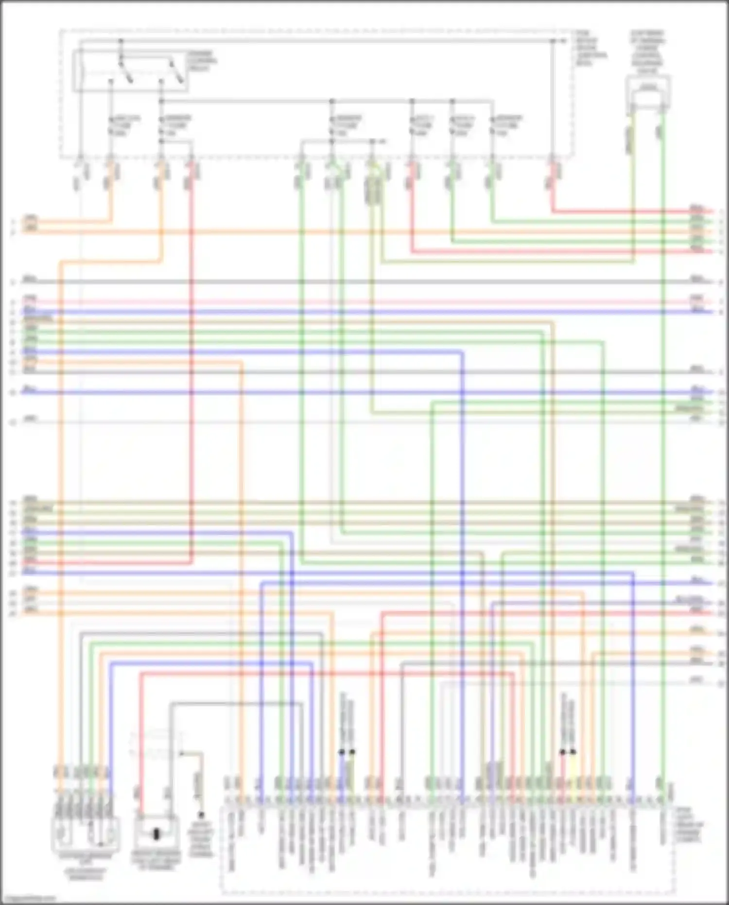 Wiring diagram sensor 3 fuse for Kia Cerato IV (2018-2022) (3 of 4)