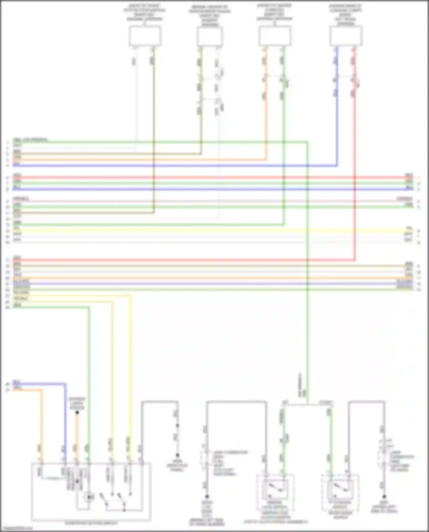 Wiring diagram ssb symbol for Kia Cerato IV (2018-2022) (1 of 2)