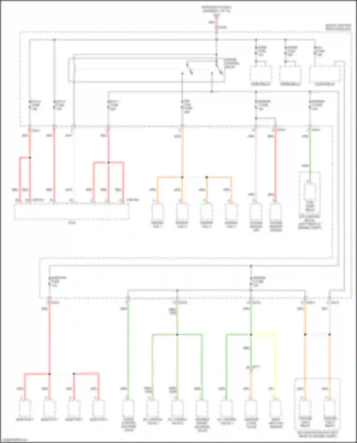 Wiring diagram variable intake solenoid valve for Kia Cerato IV (2018-2022) (1 of 2)