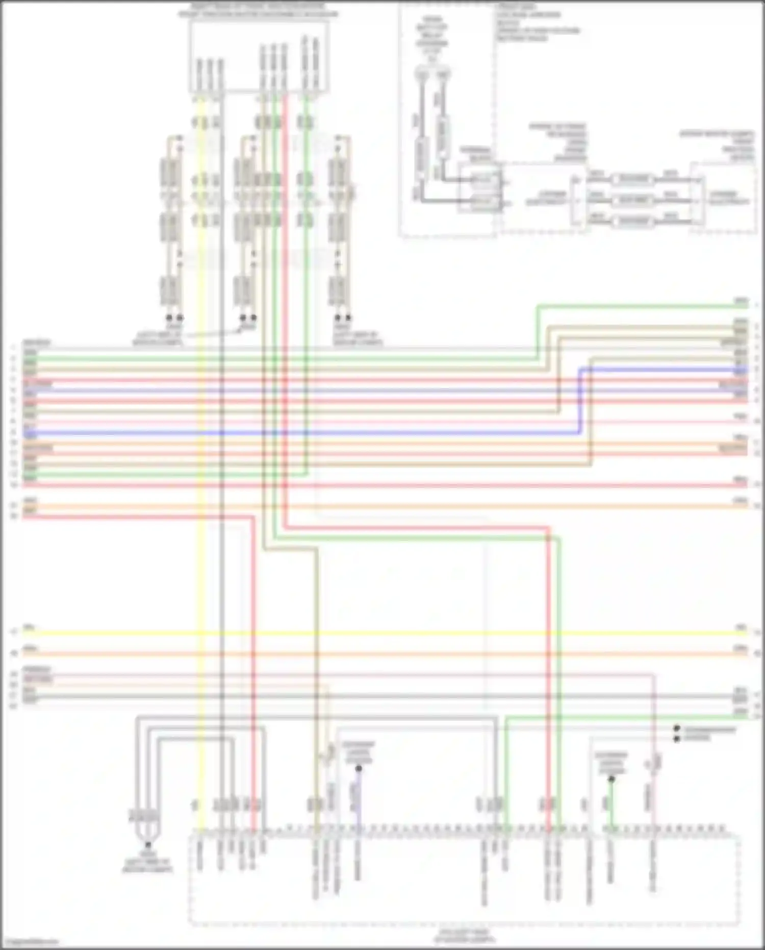 EV6 Kia I (2021-2024): Wiring diagram engine performance electric, long range (16 of 21)