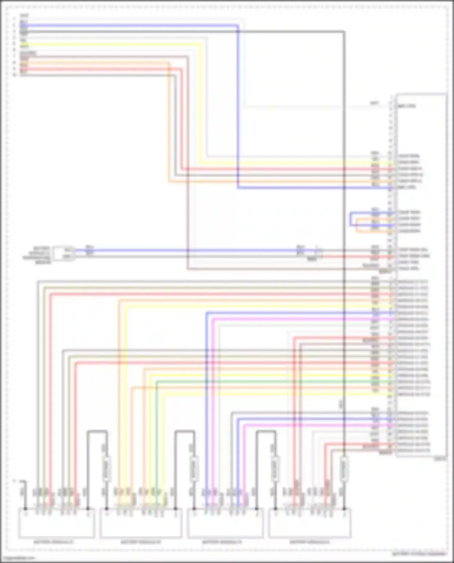 EV6 Kia I (2021-2024): Wiring diagram engine performance electric, standard (9 of 19)