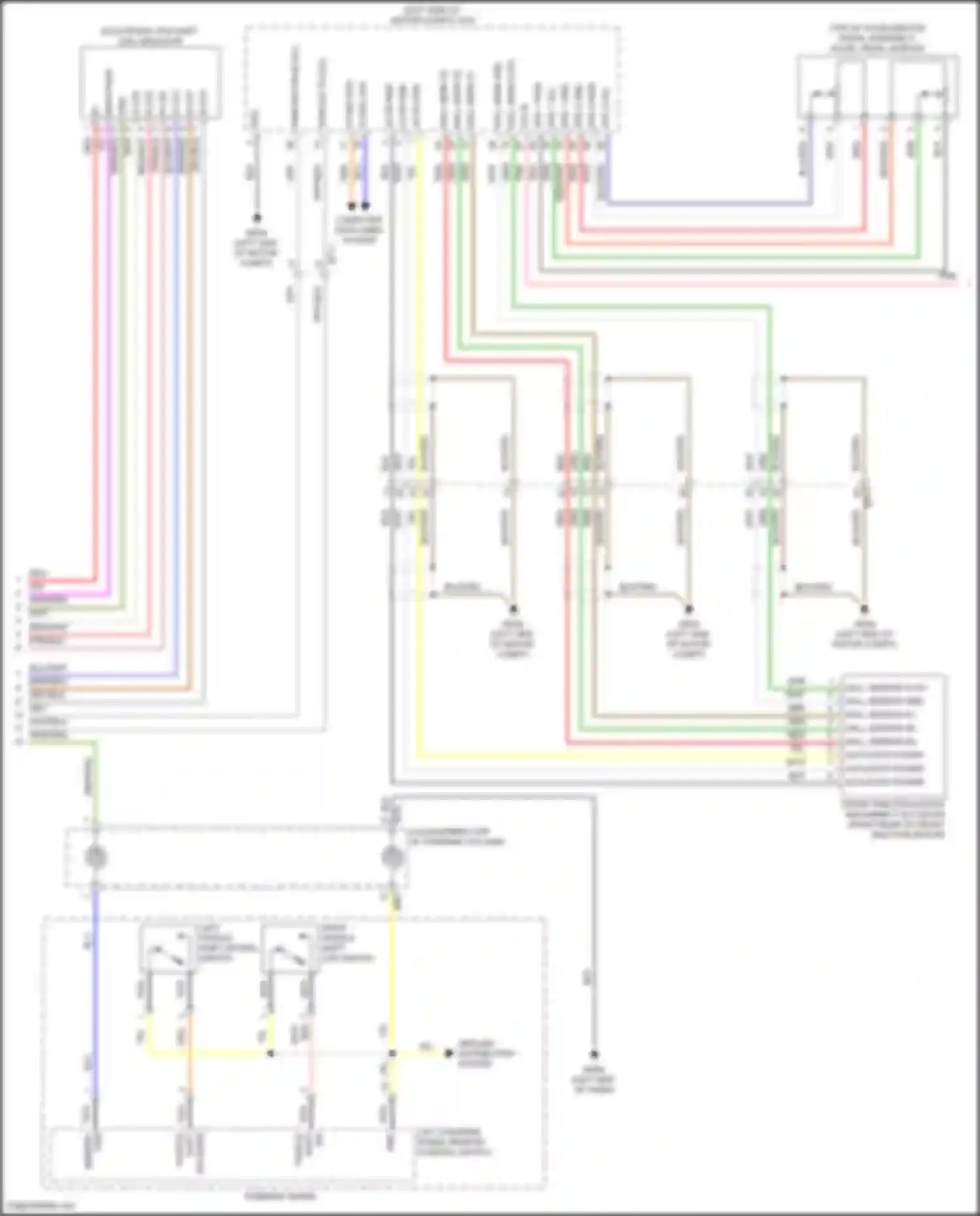Wiring diagram accel pedal module for Kia EV6 I (2021-2024) (1 of 1)