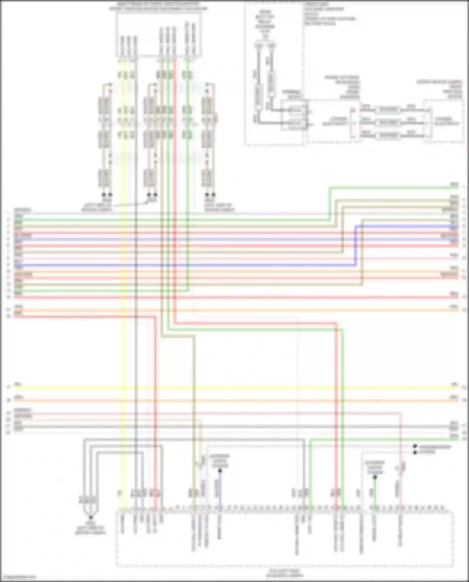 Wiring diagram aps 1 sig for Kia EV6 I (2021-2024) (3 of 4)