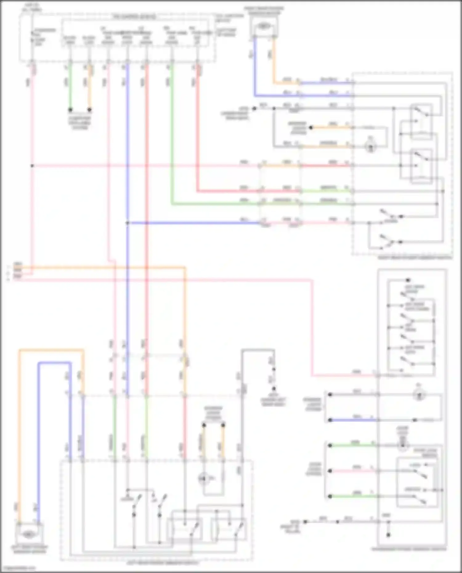 Wiring diagram b-can high for Kia EV6 I (2021-2024) (50 of 57)