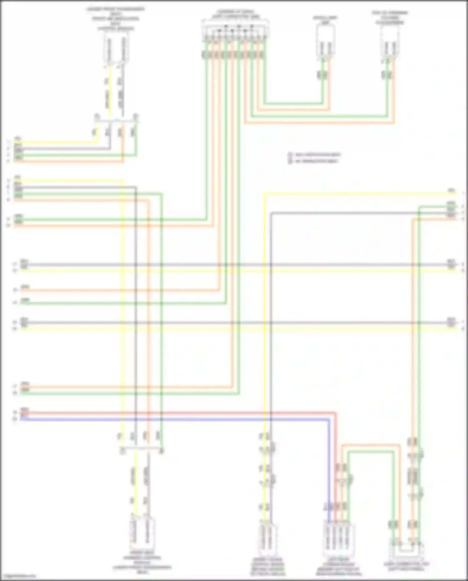Wiring diagram b-can lo for Kia EV6 I (2021-2024) (1 of 7)