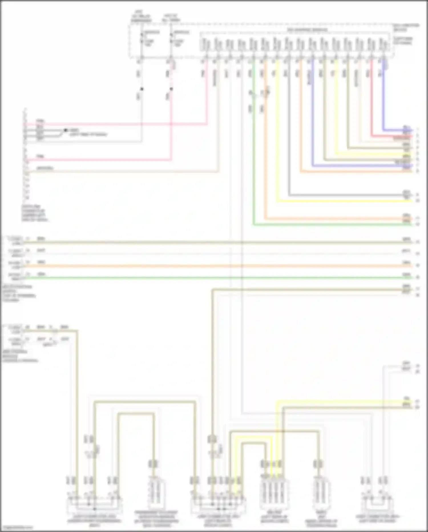 Wiring diagram c-can low for Kia EV6 I (2021-2024) (3 of 9)