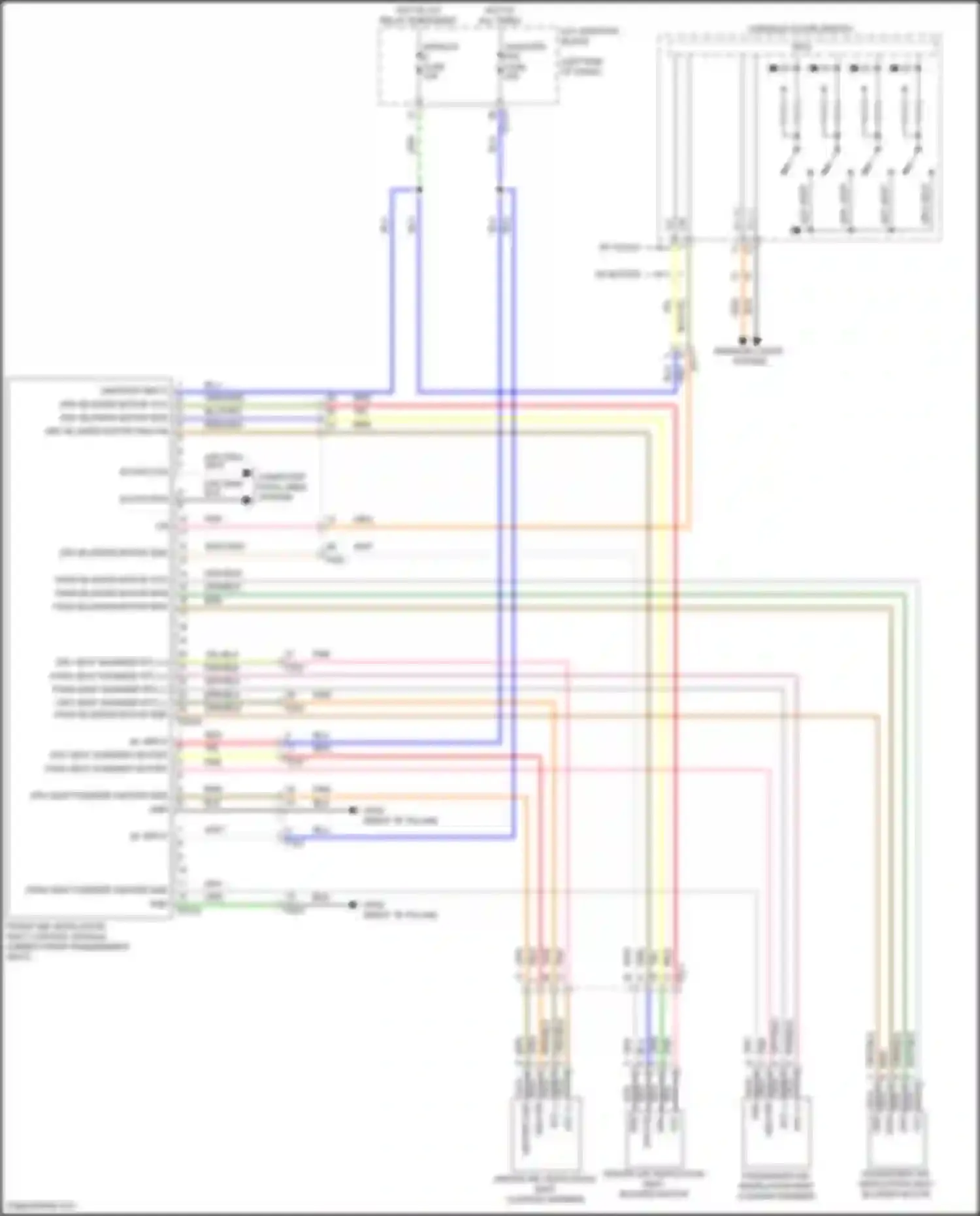 Wiring diagram drv heat for Kia EV6 I (2021-2024) (1 of 1)