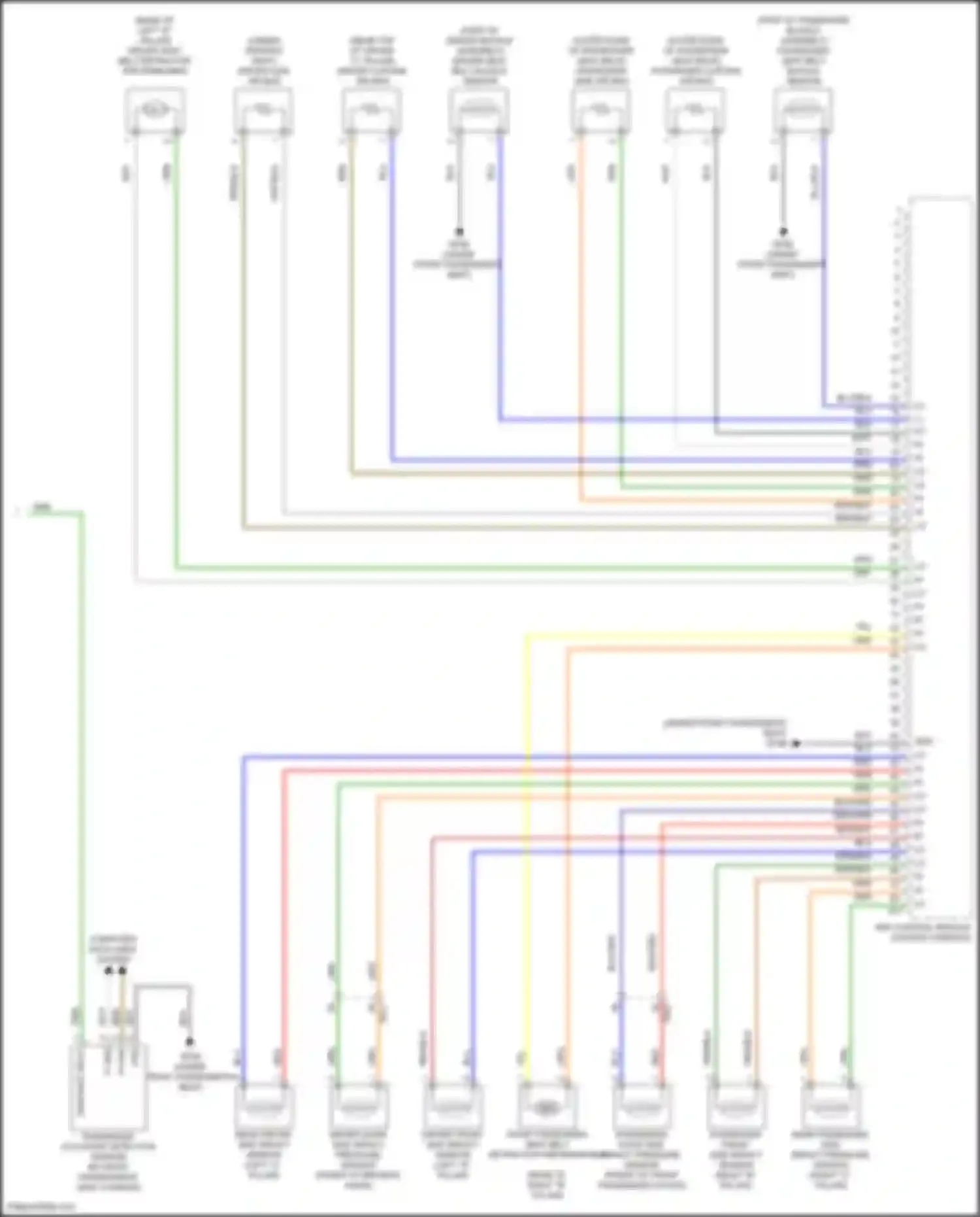 Wiring diagram gry for Kia EV6 I (2021-2024) (39 of 129)