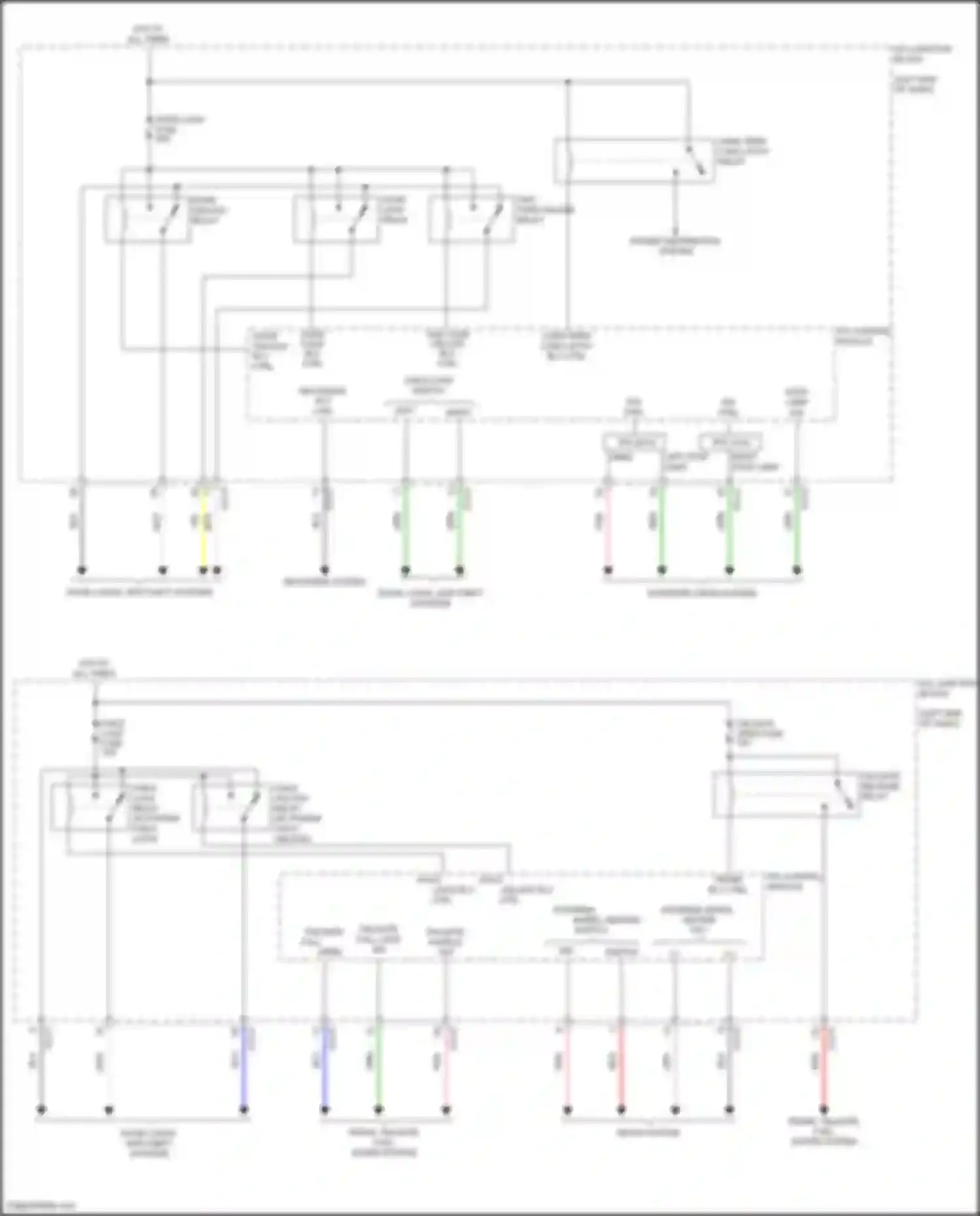 Wiring diagram hot at all times for Kia EV6 I (2021-2024) (46 of 78)