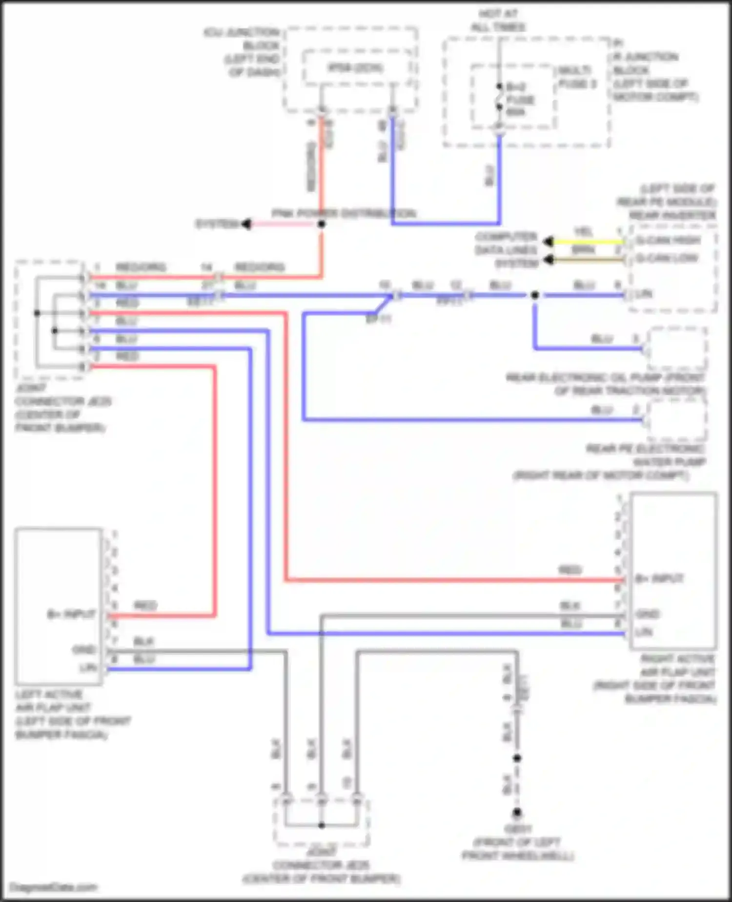 Wiring diagram icu-c for Kia EV6 I (2021-2024) (21 of 36)