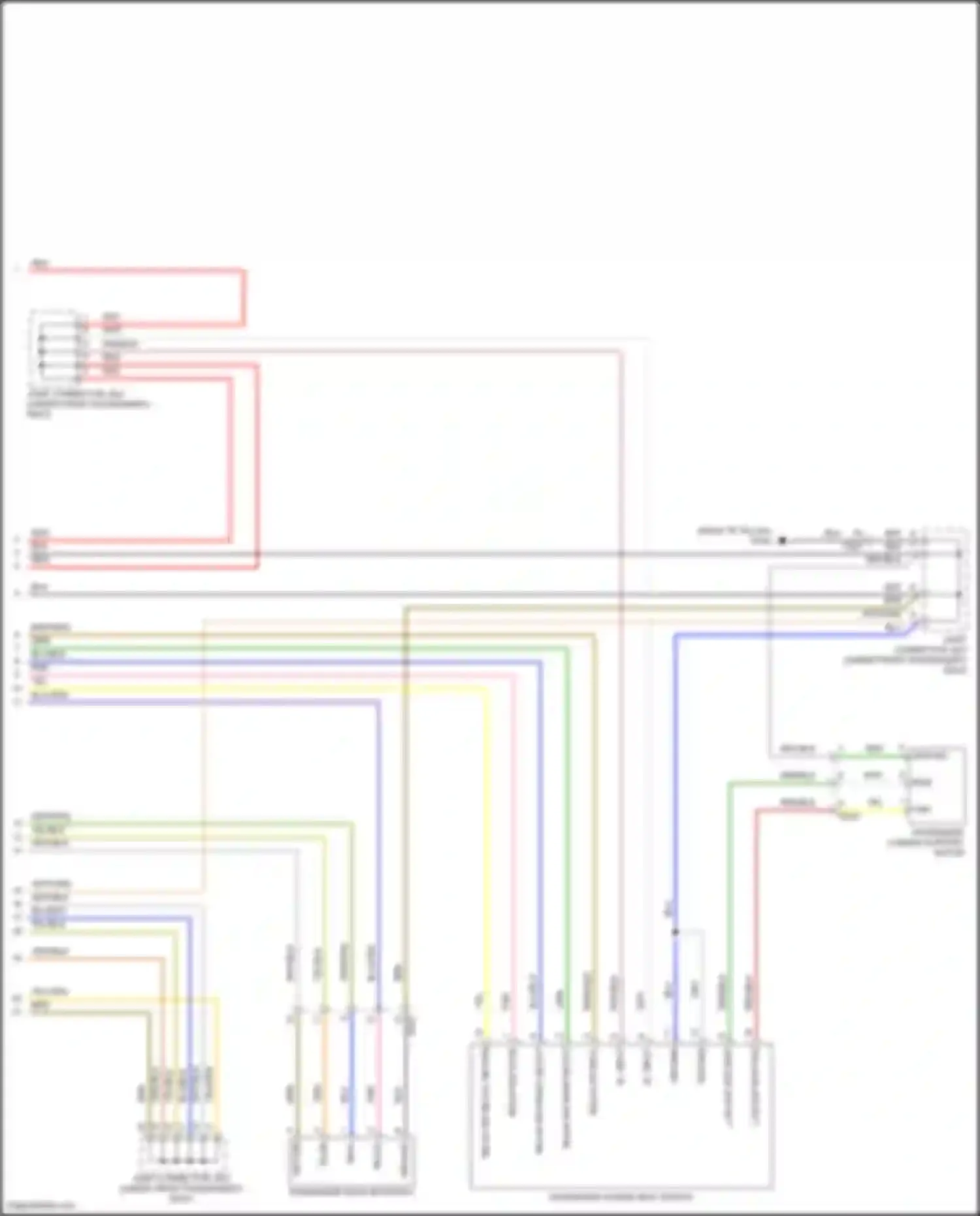 Wiring diagram lum sup mtr bwd for Kia EV6 I (2021-2024) (1 of 2)