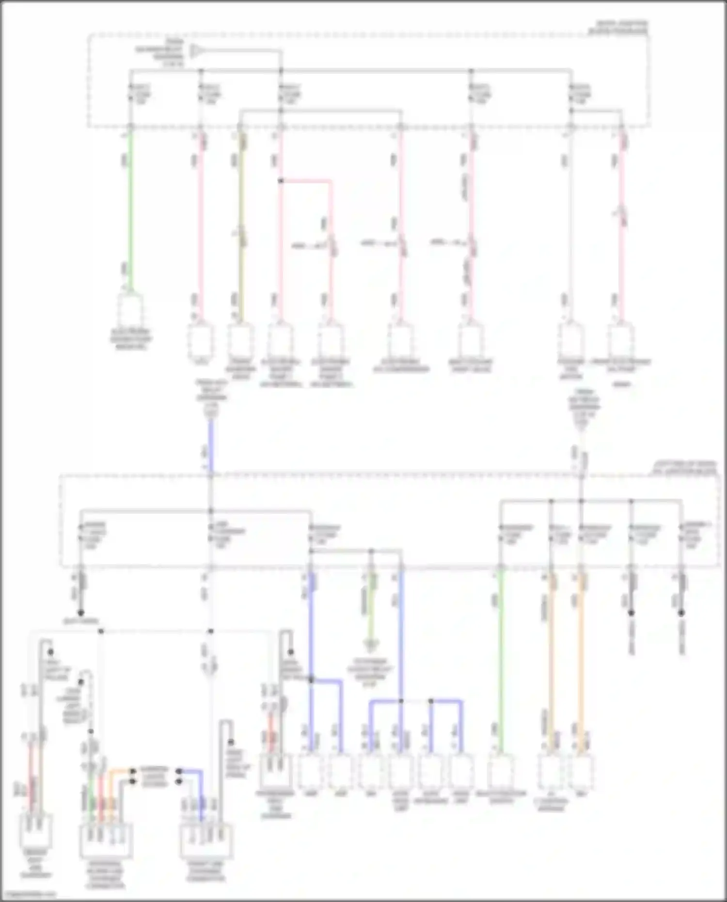 Wiring diagram p/b-a for Kia EV6 I (2021-2024) (4 of 7)