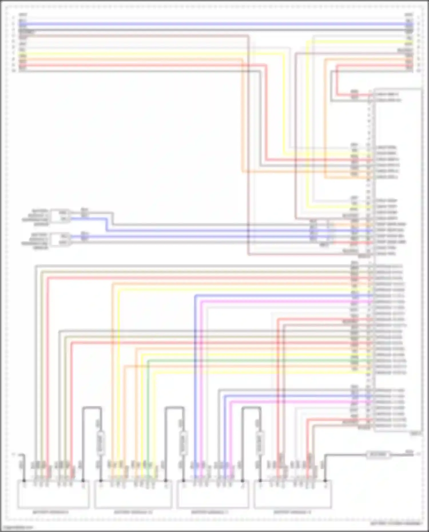 Wiring diagram temp sens sig for Kia EV6 I (2021-2024) (1 of 14)