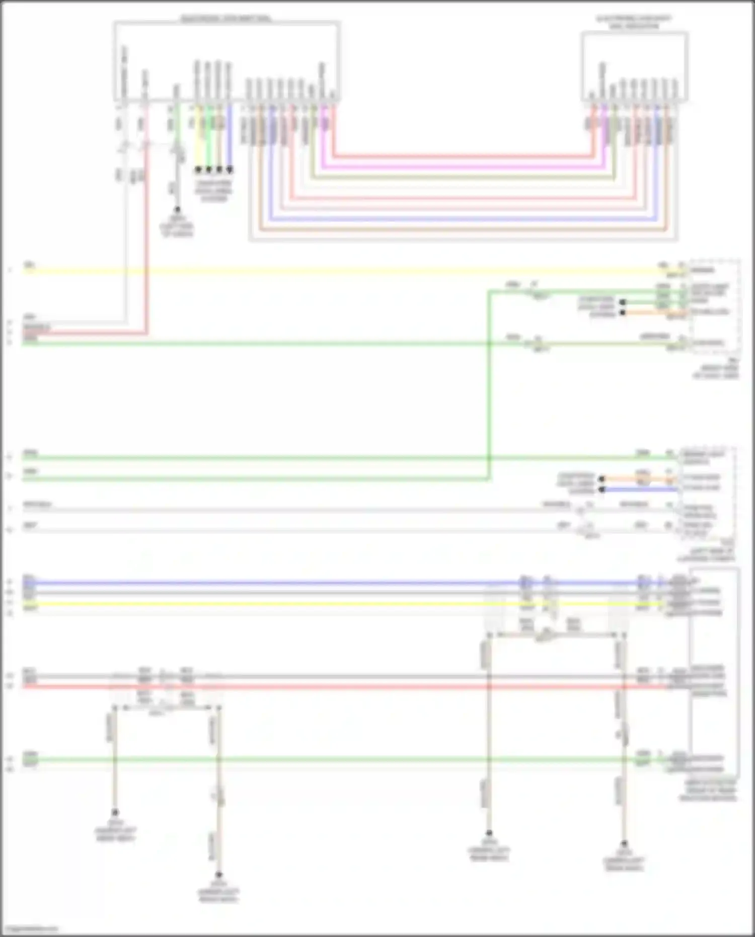 Wiring diagram u phase for Kia EV6 I (2021-2024) (2 of 2)