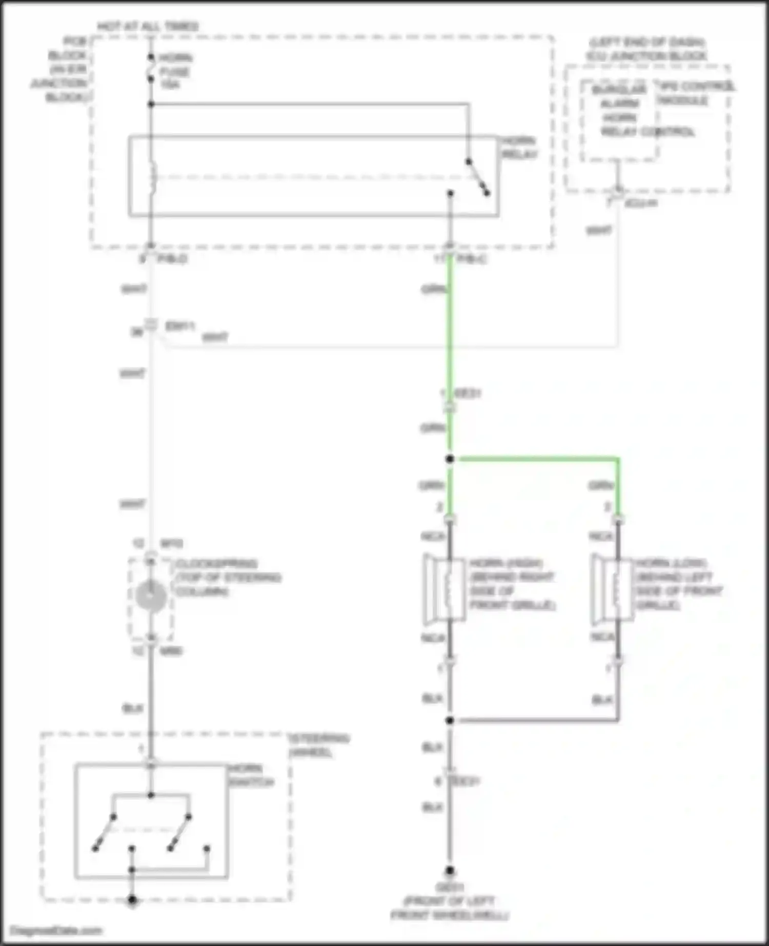 Wiring diagram wht for Kia EV6 I (2021-2024) (31 of 146)