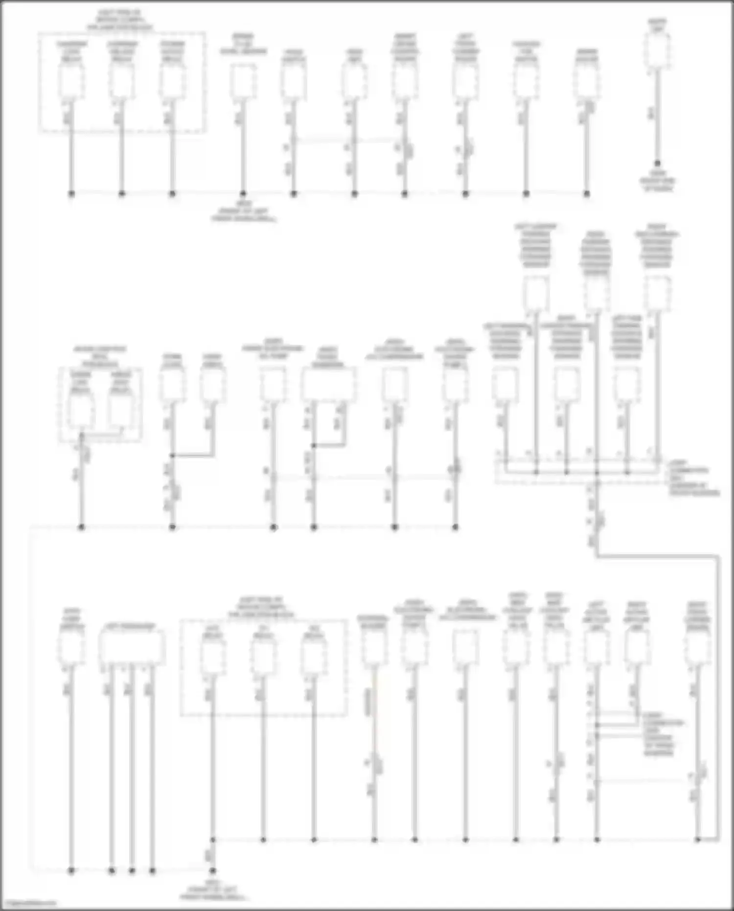 Wiring diagram wiper high relay for Kia EV6 I (2021-2024) (1 of 2)