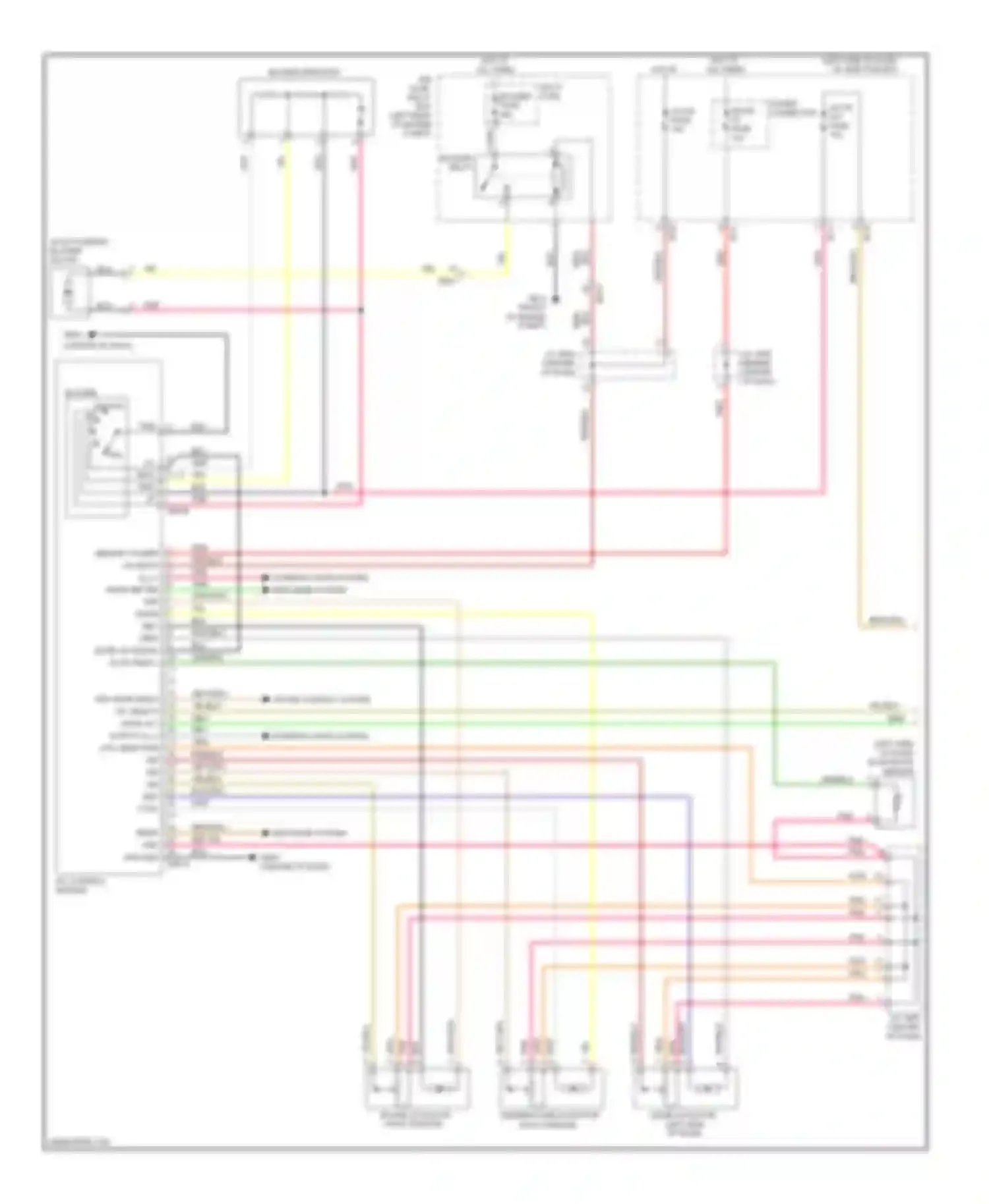 Forte Kia I (2008-2013): Manual a/c circuit (1 of 2)