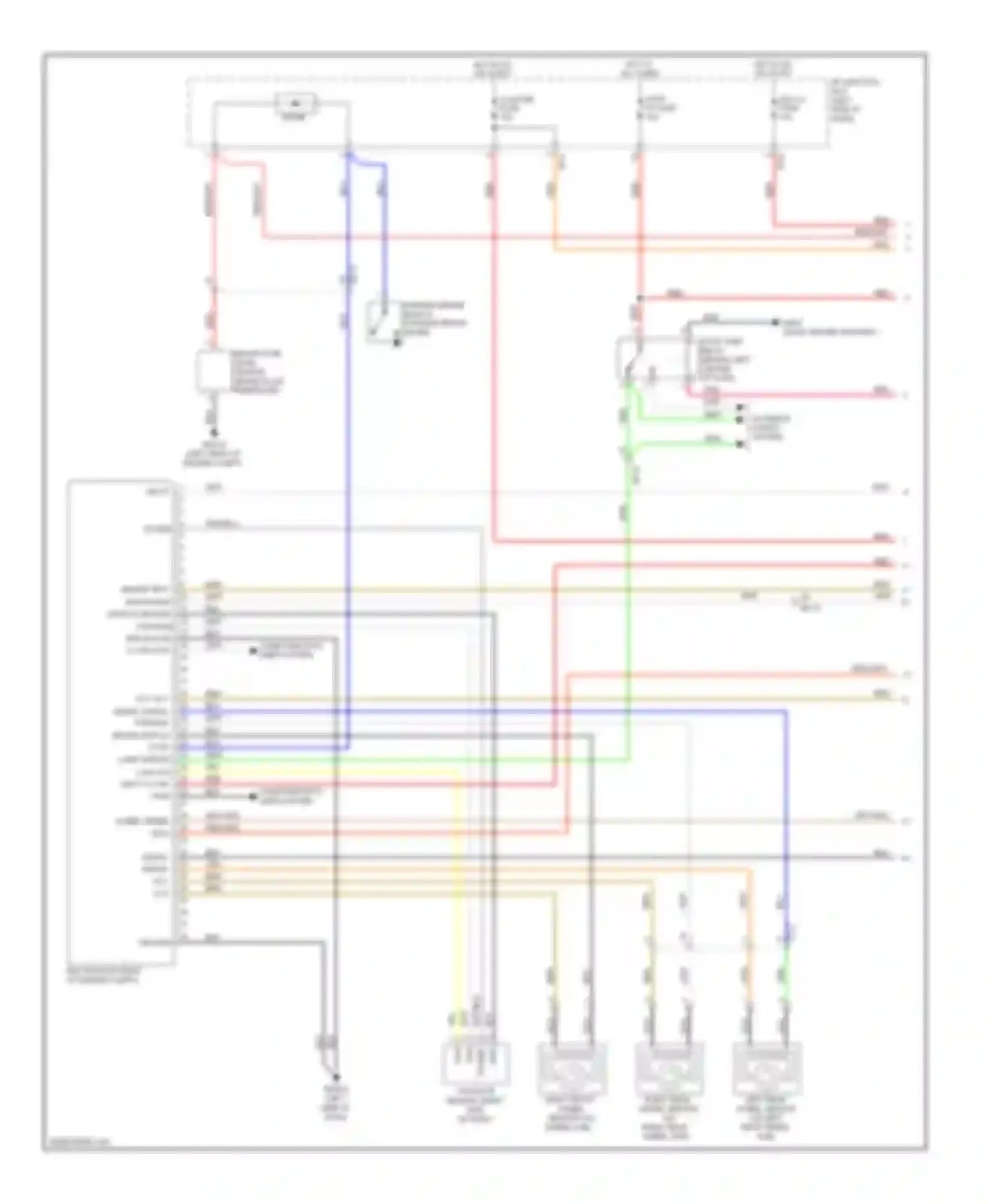 Forte Kia I (2008-2013): Anti-lock brakes circuit, with esc (1 of 2)