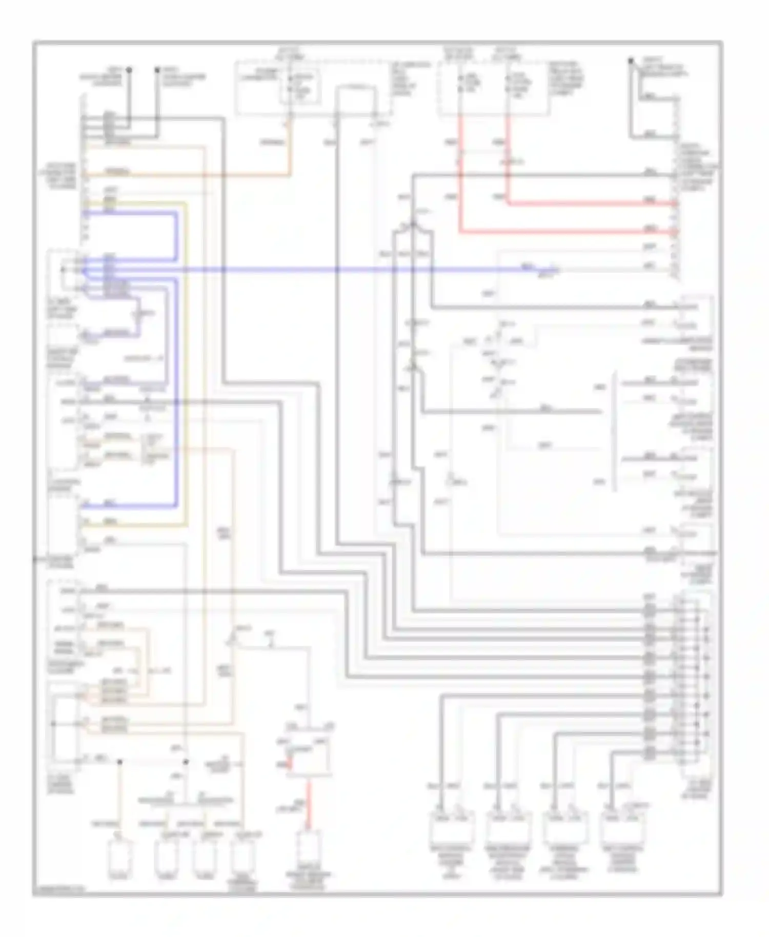 Forte Kia I (2008-2013): Computer data lines circuit