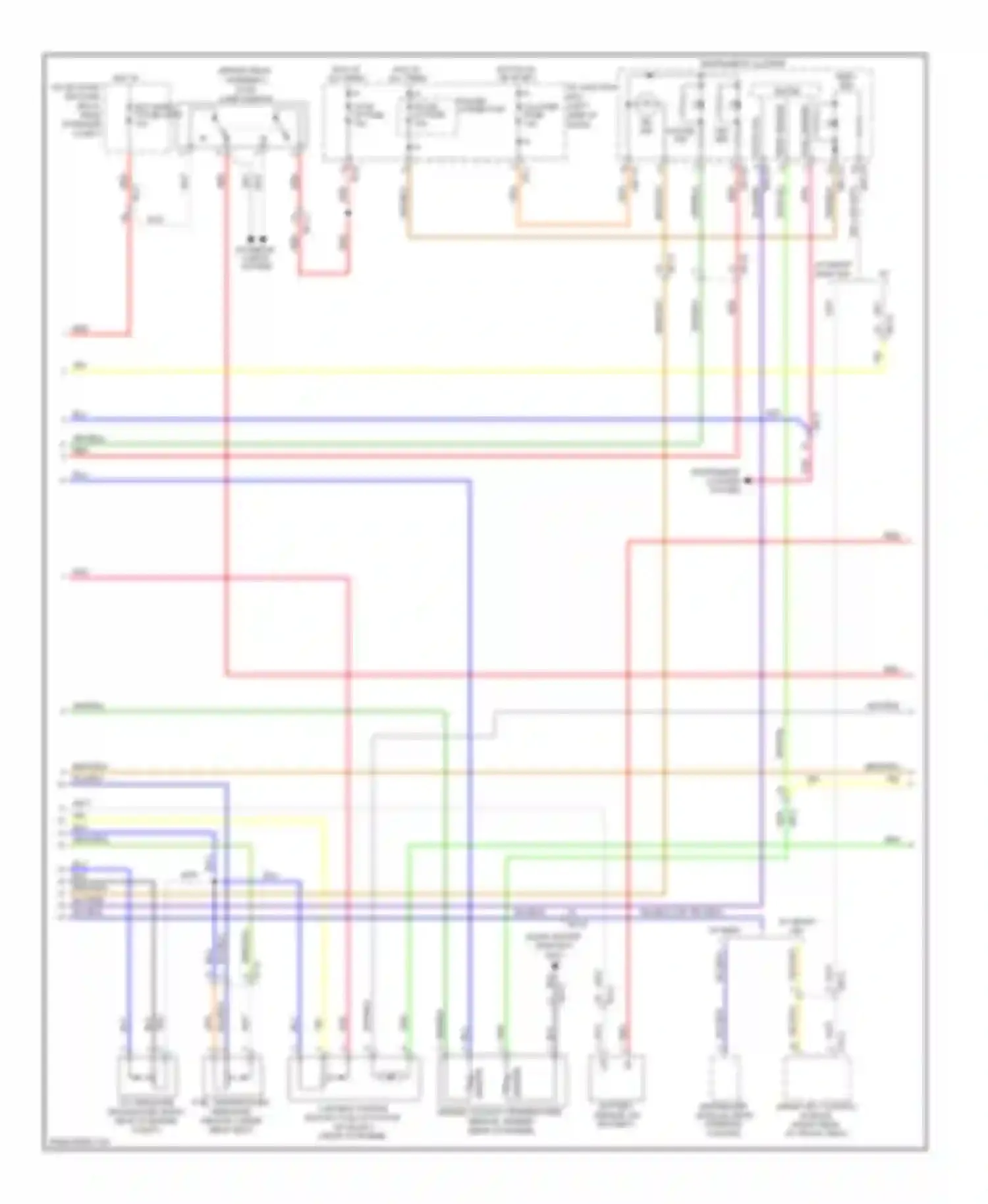 Forte Kia I (2008-2013): Wiring diagram engine performance 2.0l (4 of 6)