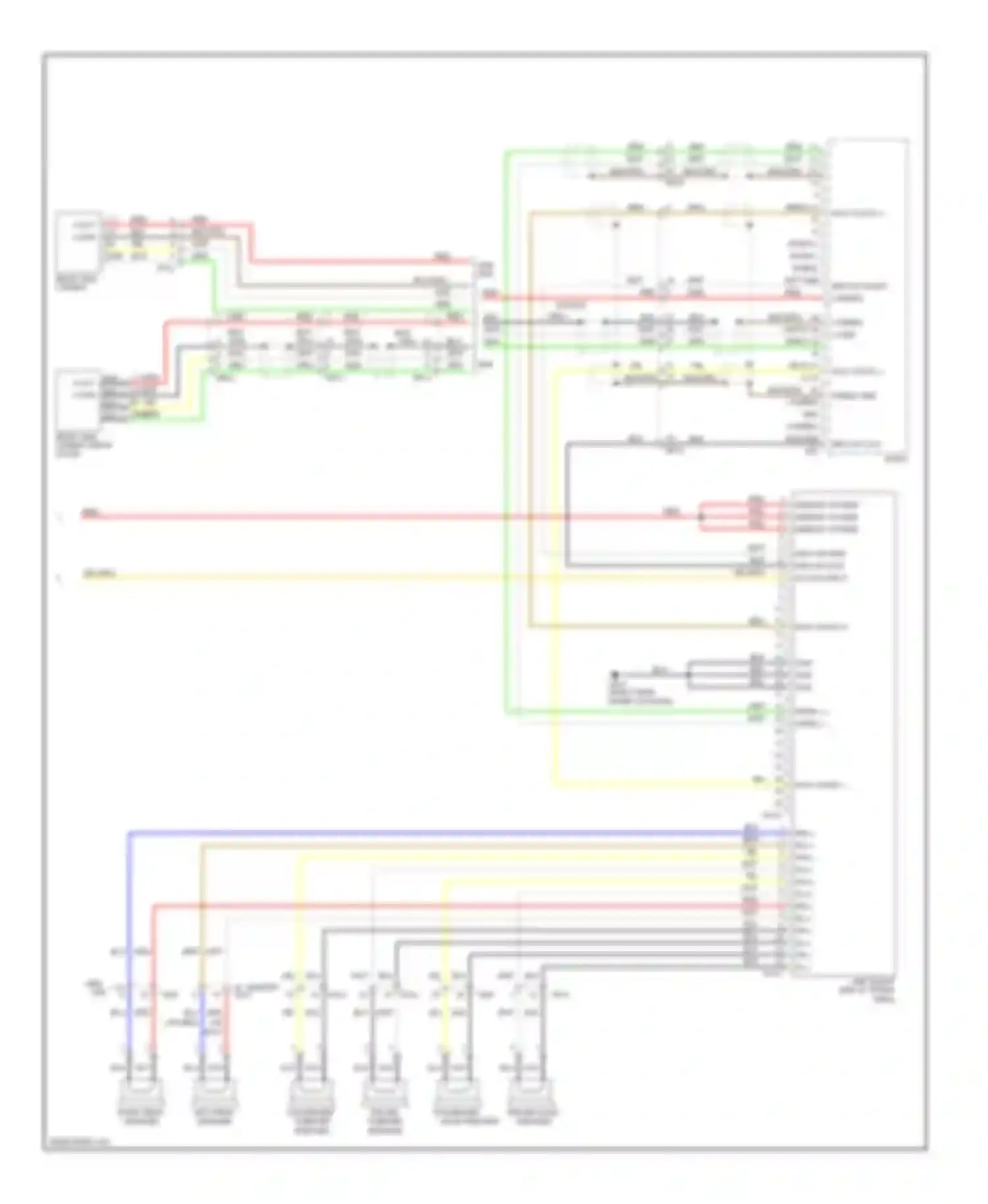 Forte Kia I (2008-2013): Navigation circuit, without cruise control (2 of 2)