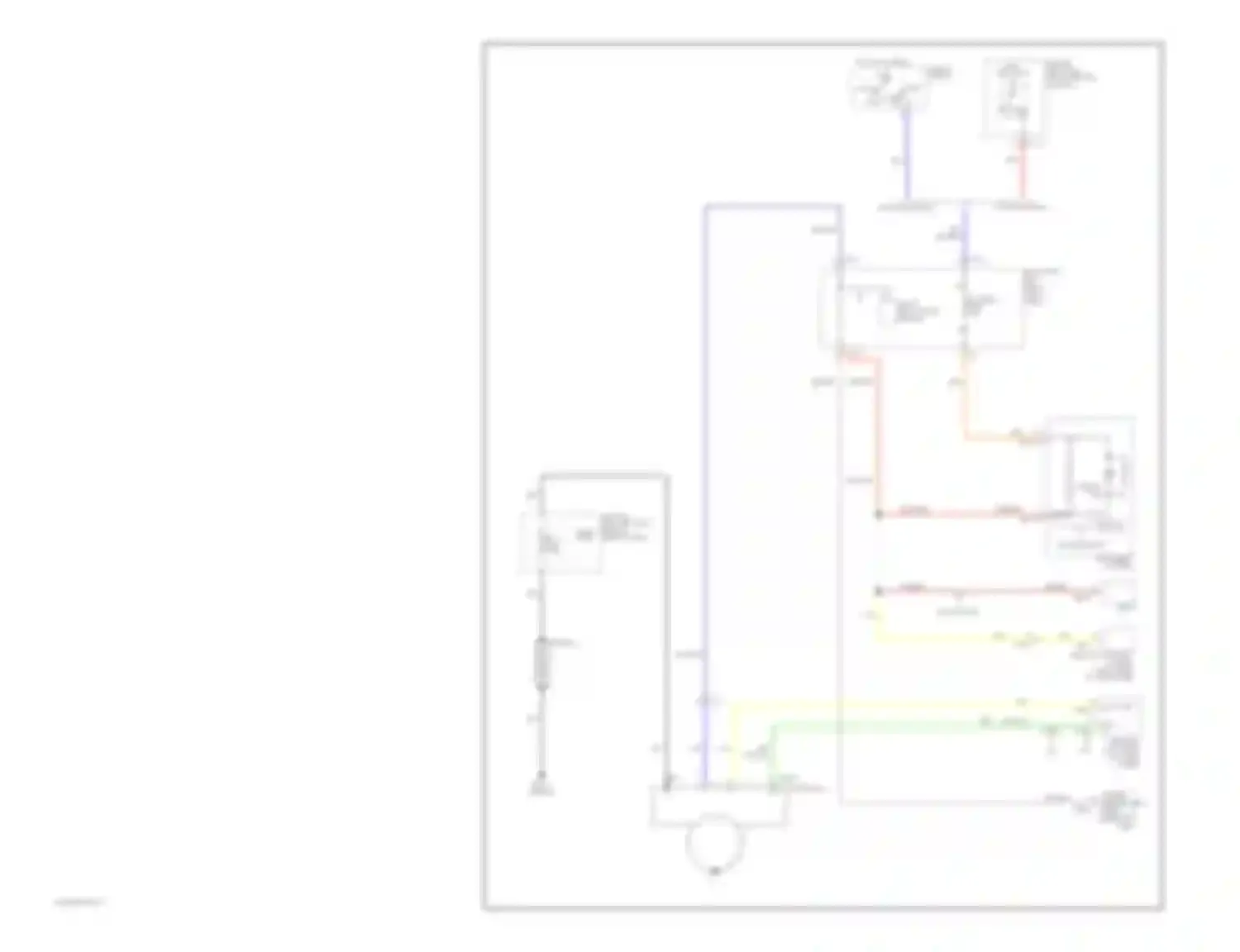 Forte Kia I (2008-2013): Charging circuit