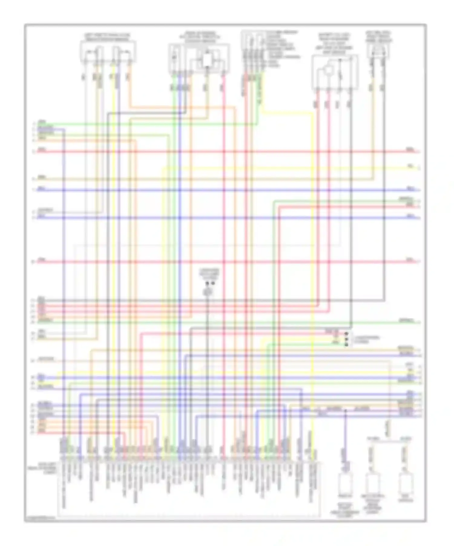 Wiring diagram ftps sens for Kia Forte I (2008-2013) (1 of 2)