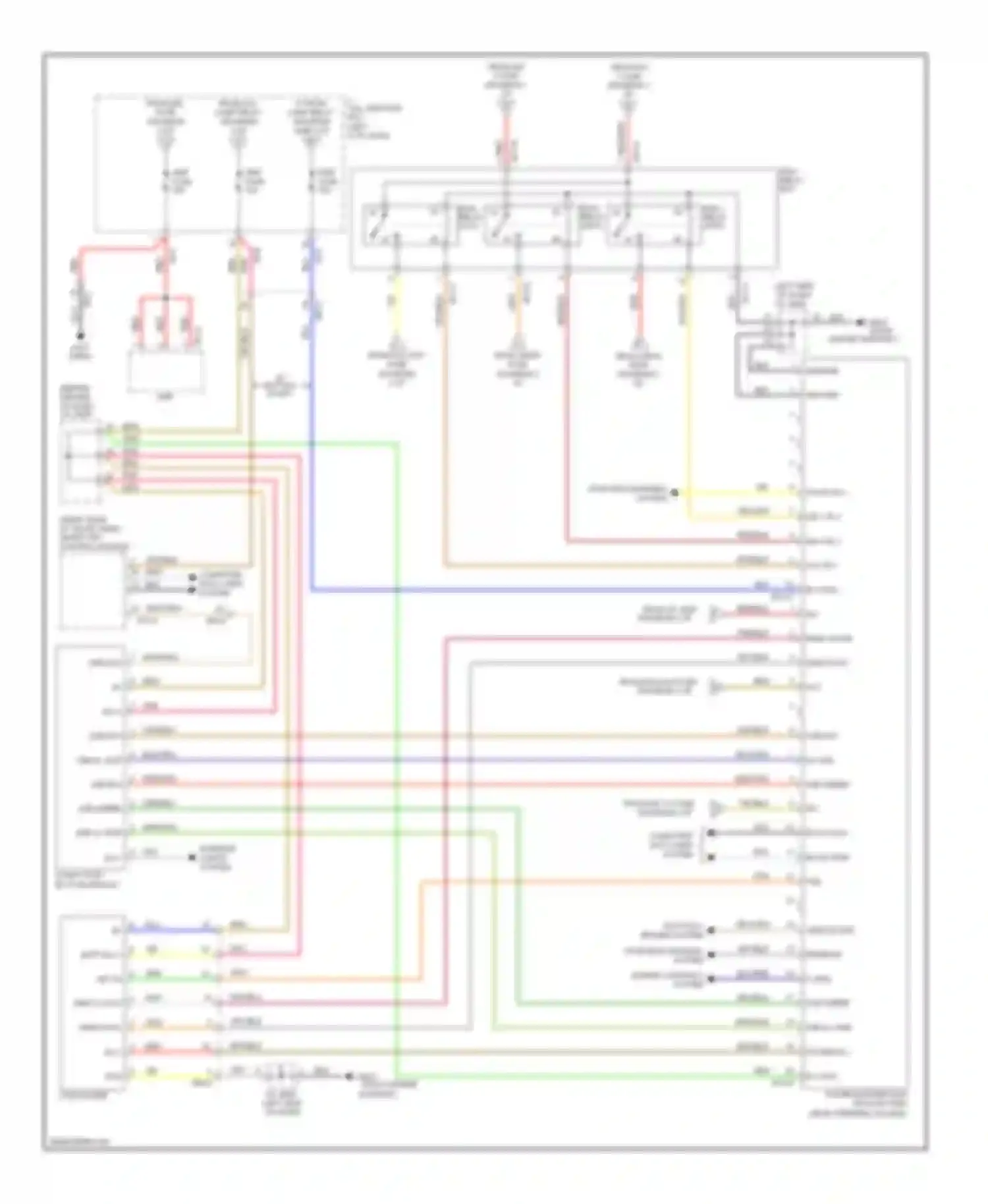 Wiring diagram gry/org for Kia Forte I (2008-2013) (25 of 35)