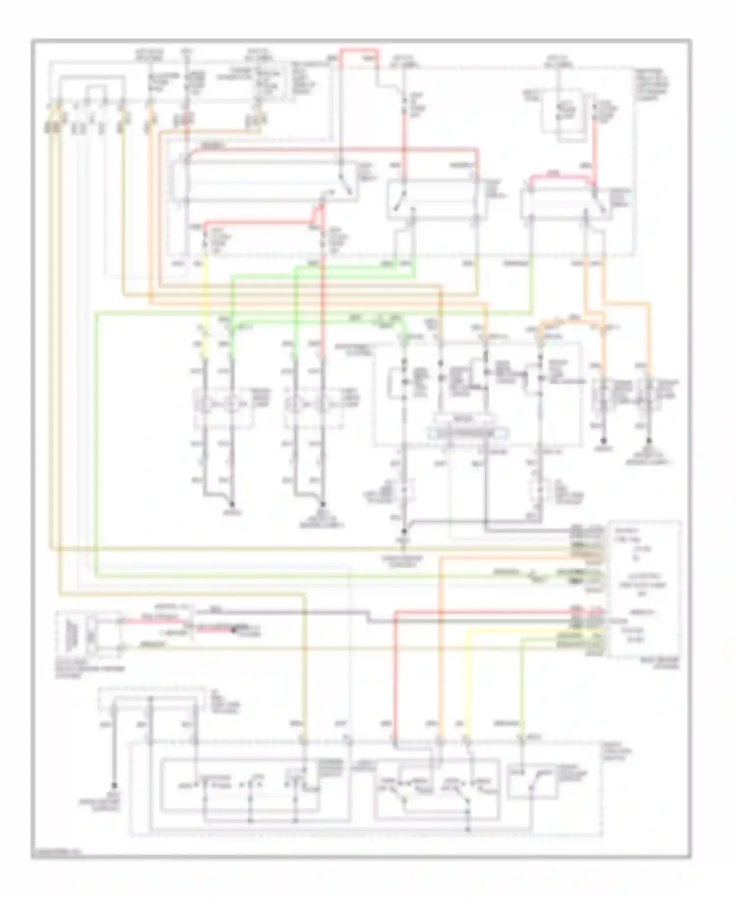 Wiring diagram h/lp lo lh fuse for Kia Forte I (2008-2013) (1 of 2)