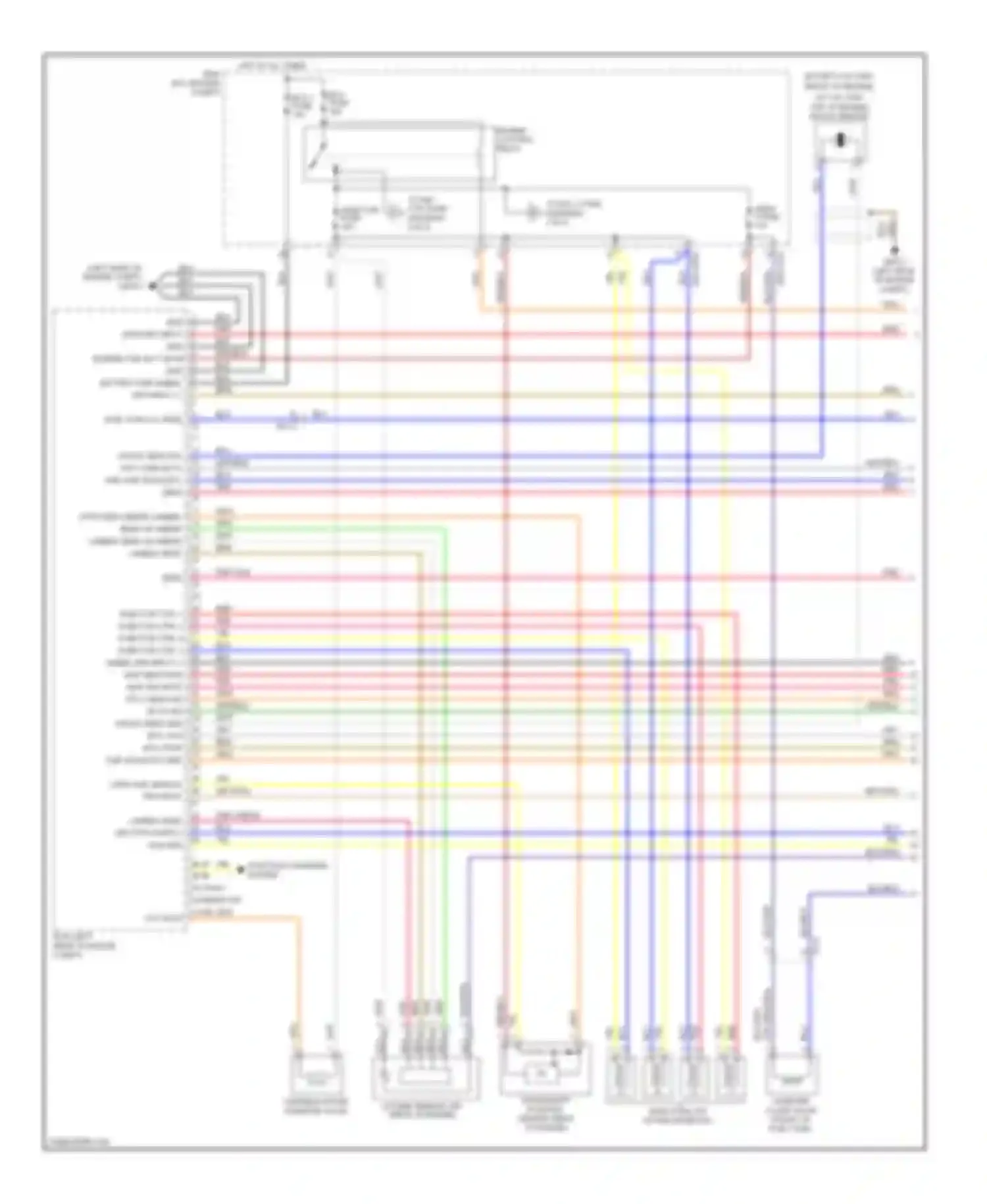 Wiring diagram to ecu 2 fuse (diagram for Kia Forte I (2008-2013) (1 of 2)
