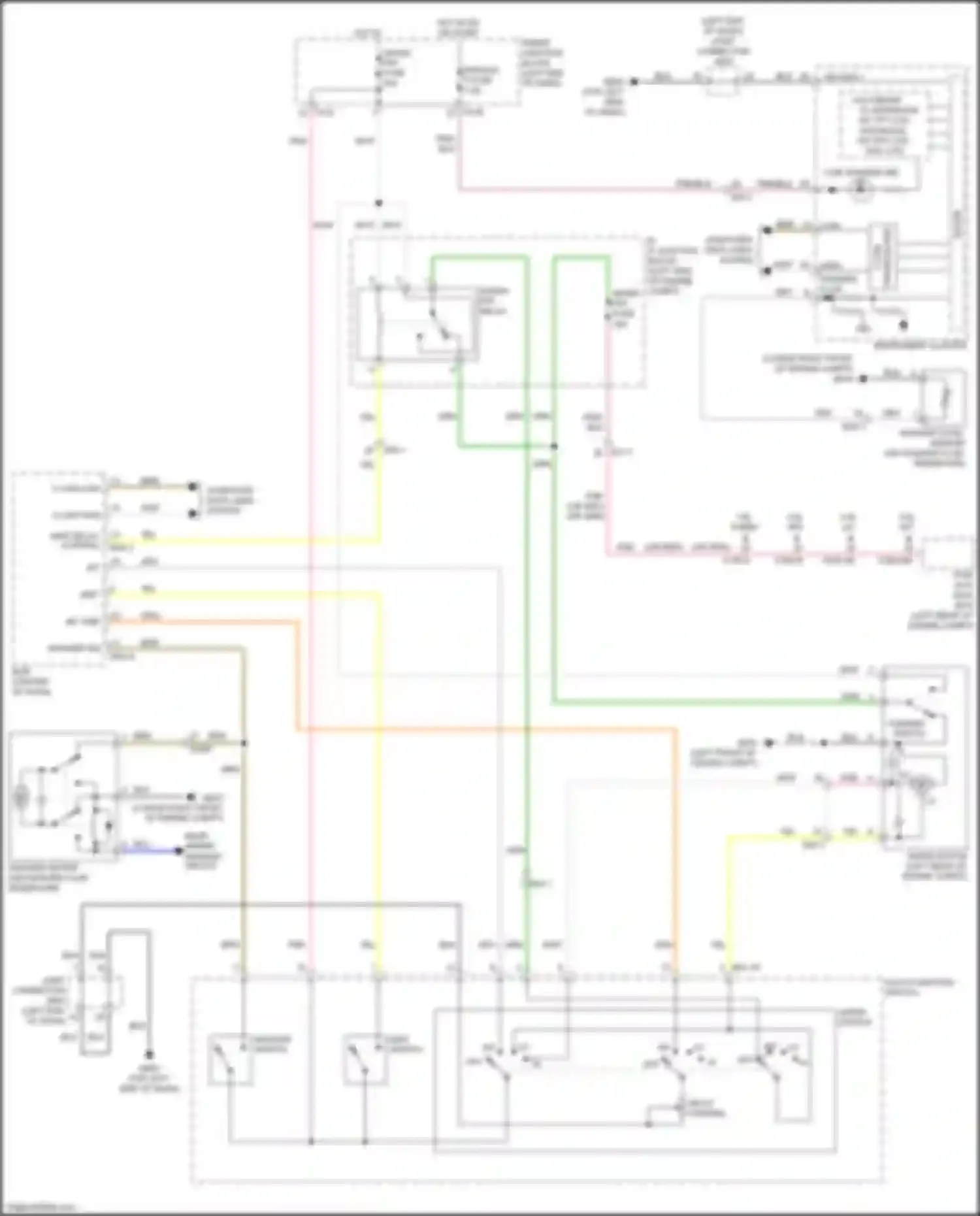 Wiring diagram c-can high for Kia Forte II facelift (2016-2018) (6 of 28)