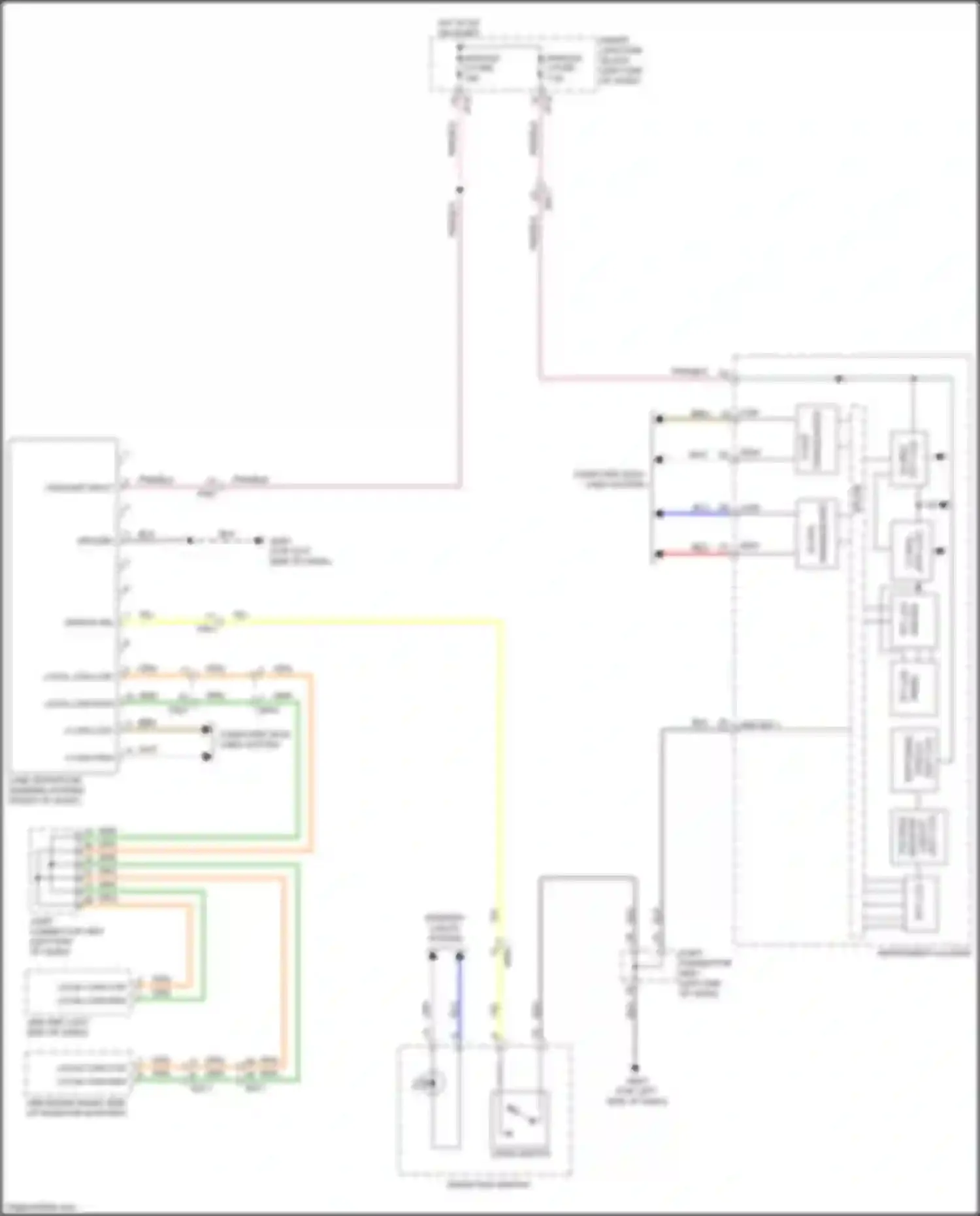 Wiring diagram module 3 fuse for Kia Forte II facelift (2016-2018) (9 of 25)