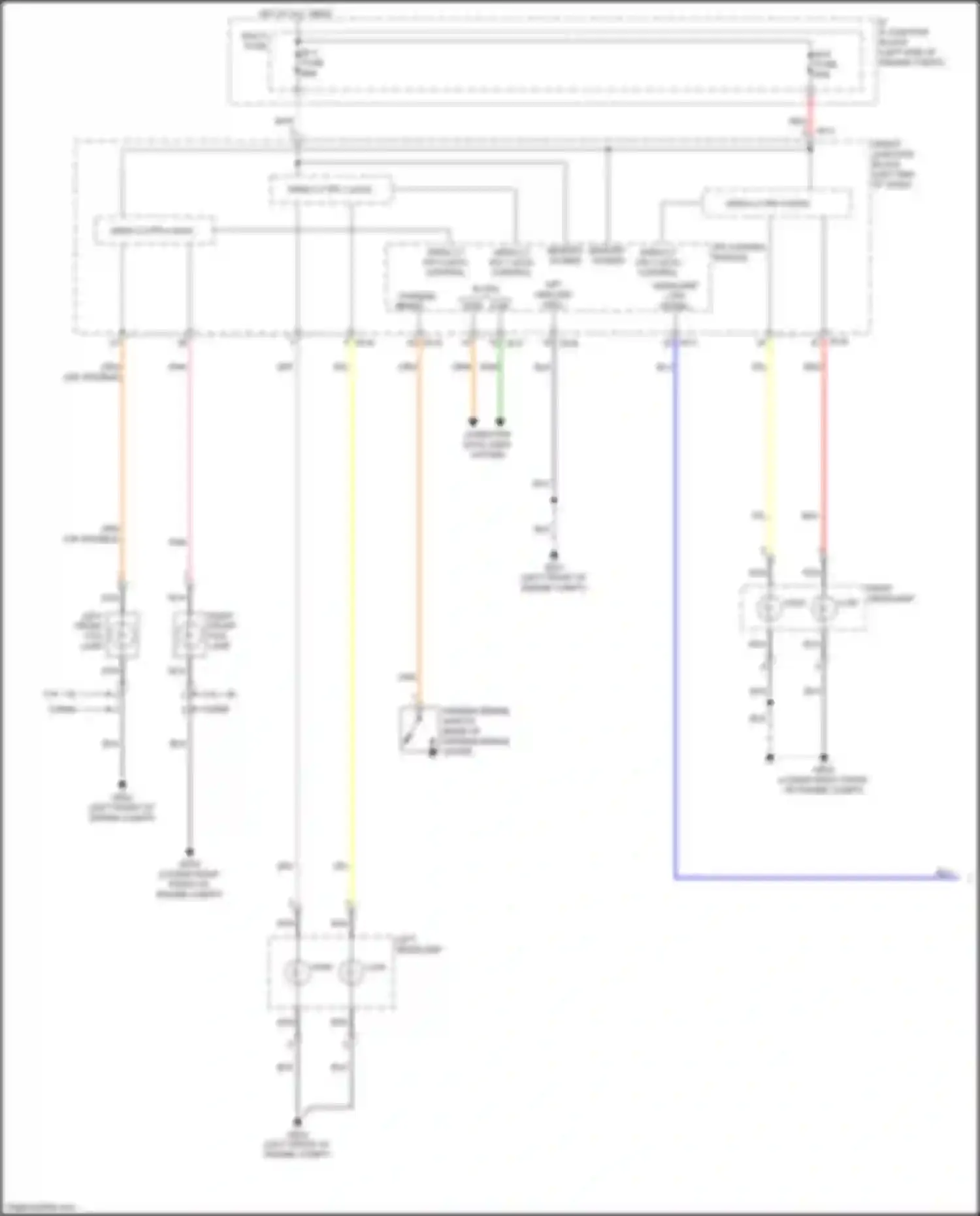 Wiring diagram multi fuse for Kia Forte II facelift (2016-2018) (7 of 19)