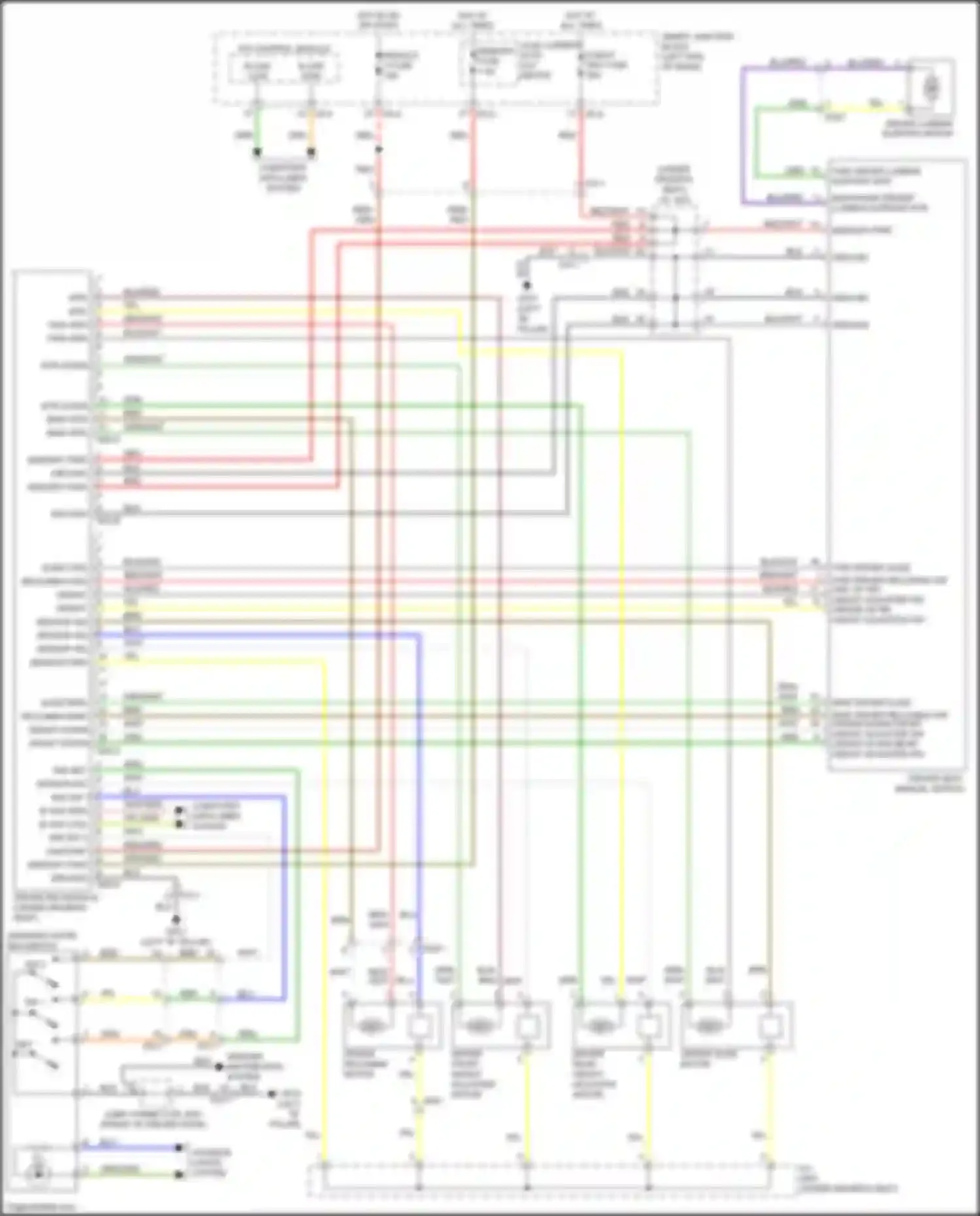Wiring diagram sensor sig for Kia Forte II facelift (2016-2018) (1 of 1)